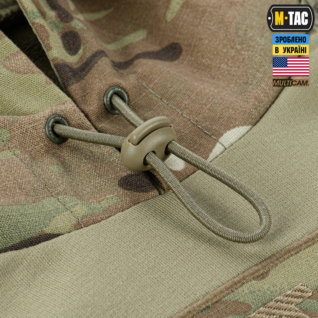 M-Tac кофта Hoodie Combat Multicam/Tan