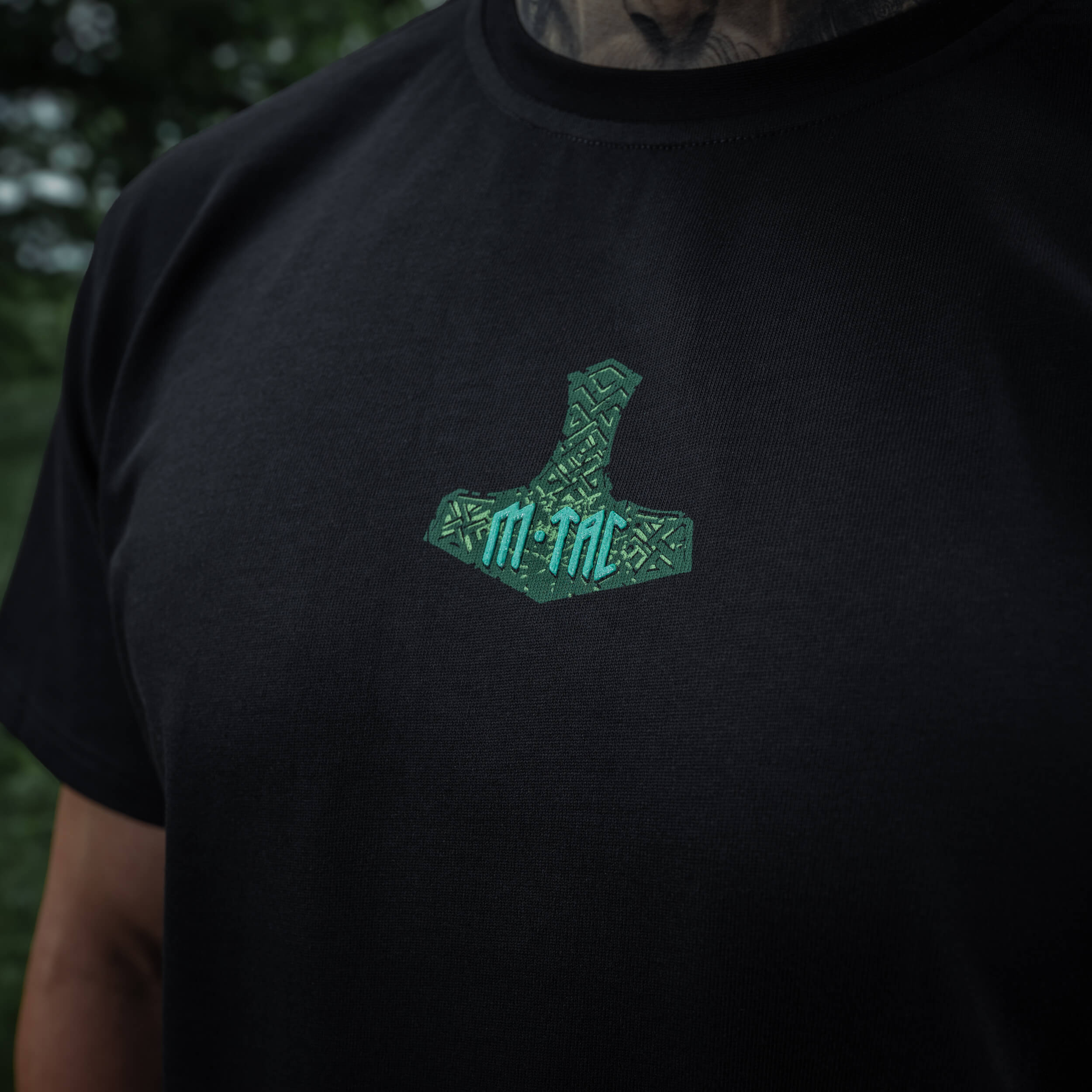 M-Tac футболка Ragnarok Night Vision Cotton Hard Black