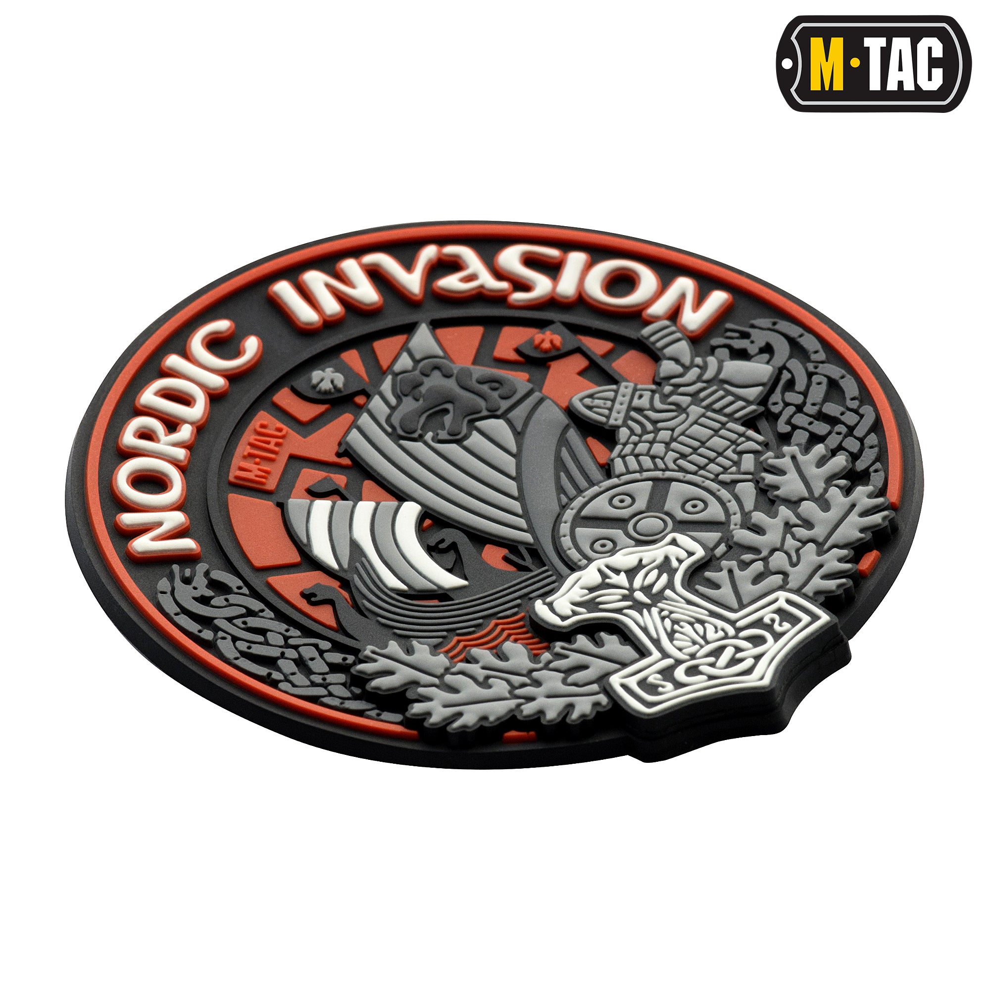 M-Tac нашивка Nordic Invasion 3D ПВХ