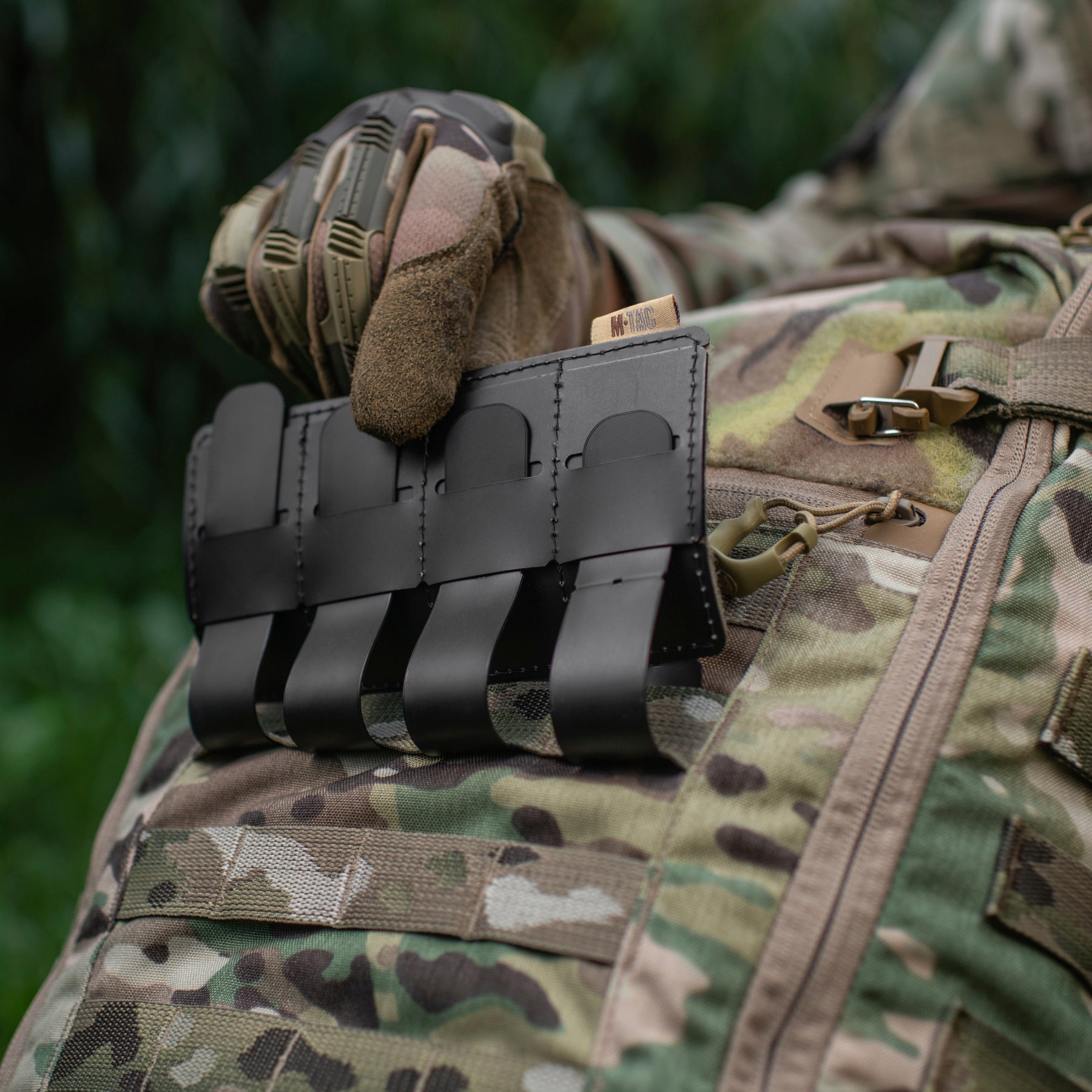 M-Tac панель для нашивок на MOLLE 160x85 Multicam