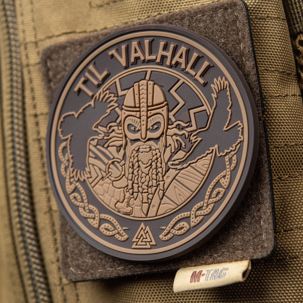 M-Tac нашивка Til Valhall ПВХ койот