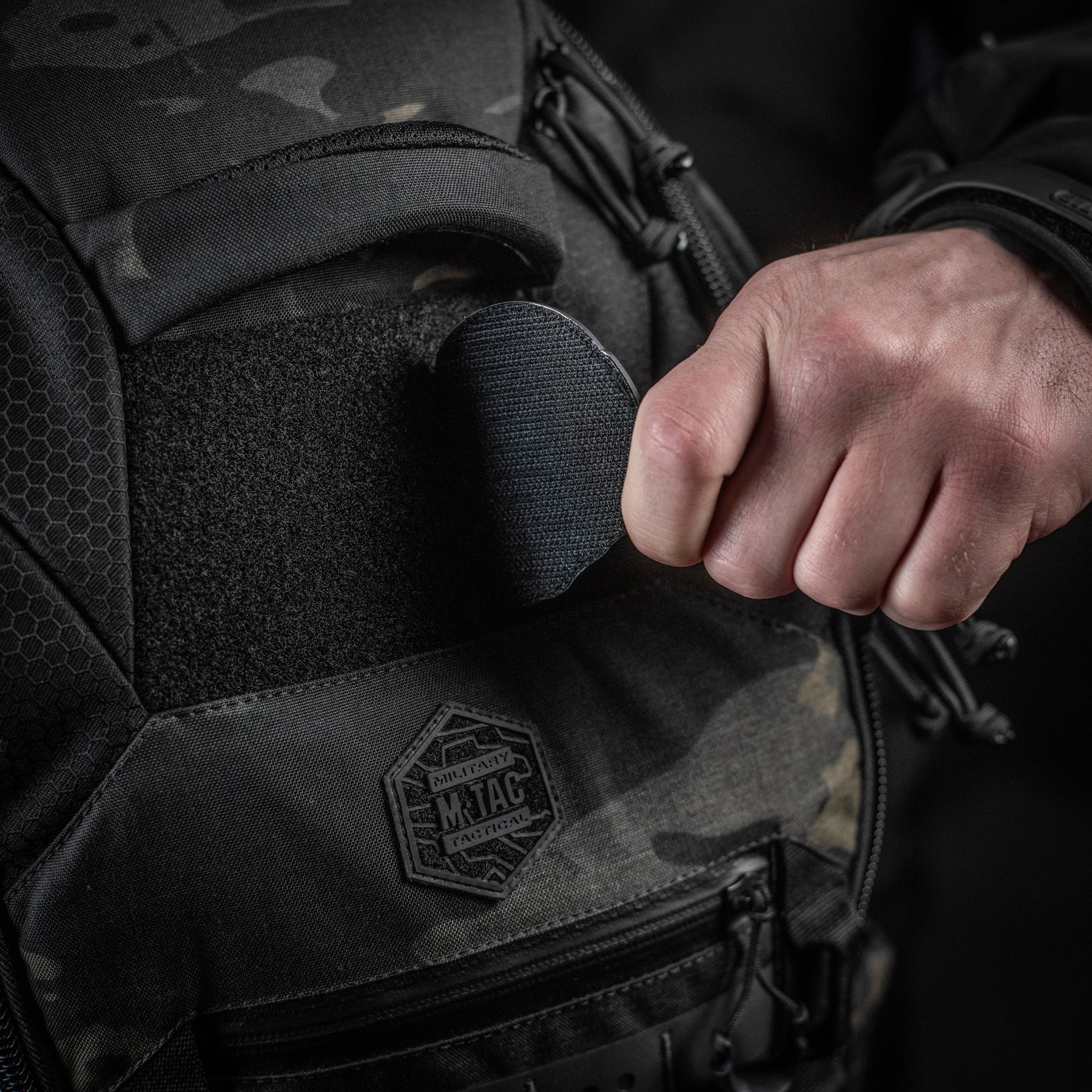 M-Tac нашивка Operator 3D PVC Black