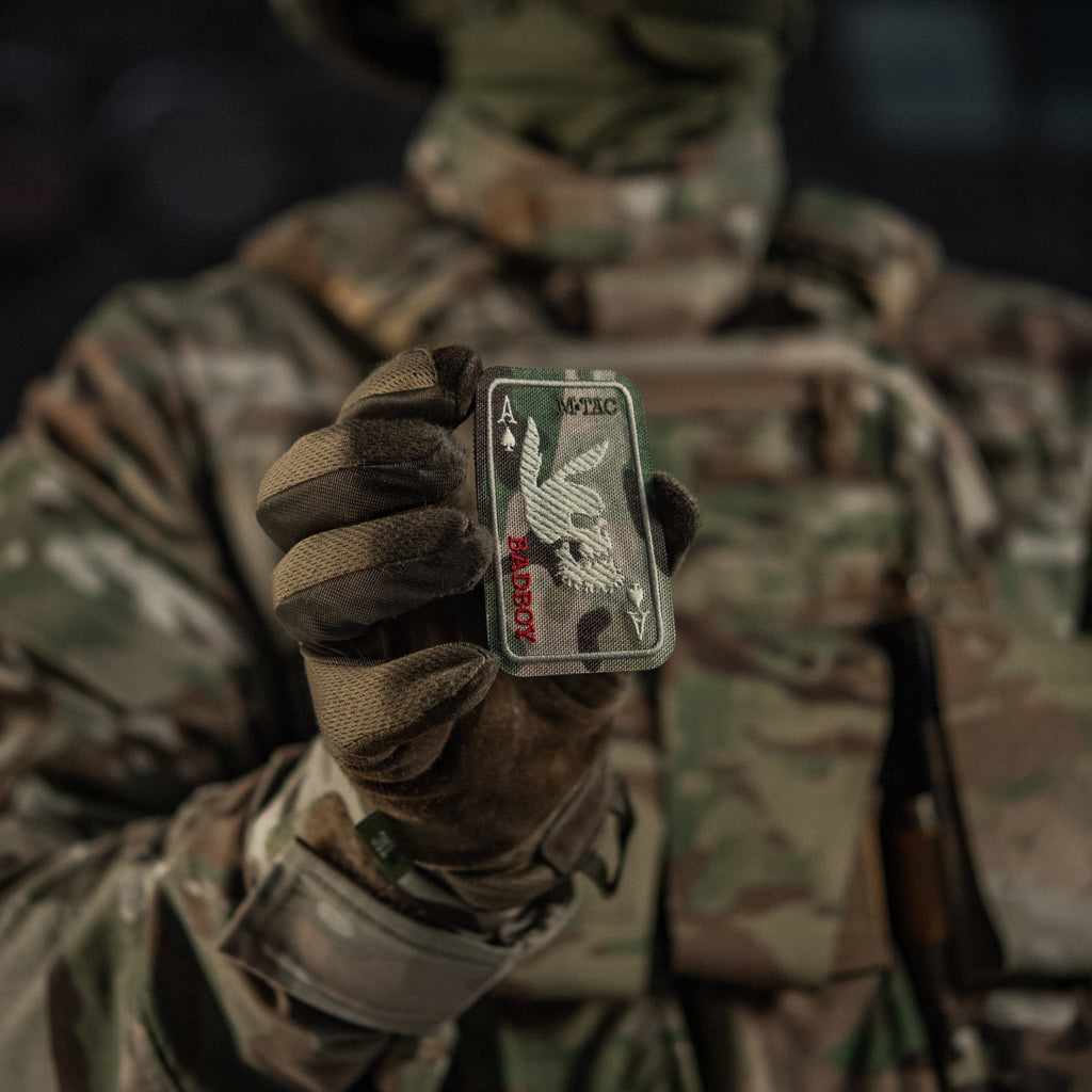 M-Tac нашивка Bad Boy (вишивка) Multicam