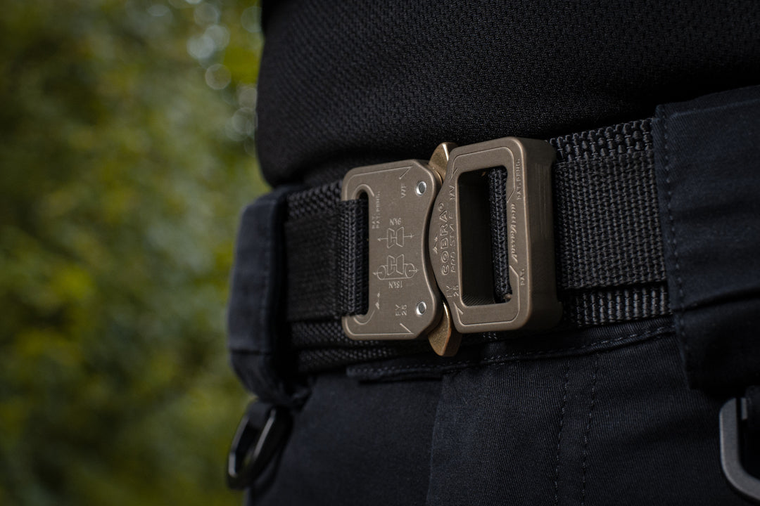 M-Tac ремінь Cobra Buckle Tactical Belt Black