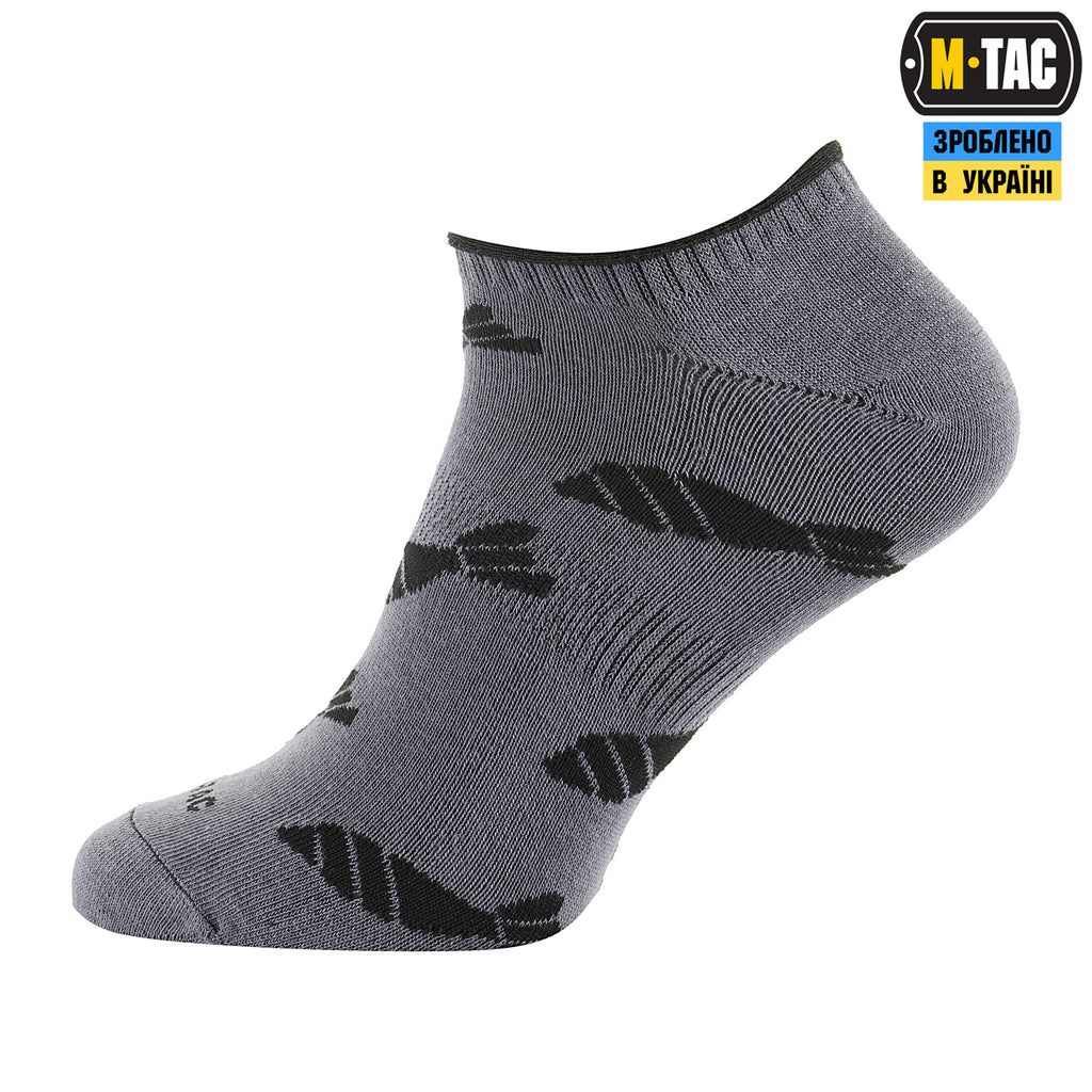 M-Tac шкарпетки літні легкі Mortar Bombs Dark Grey