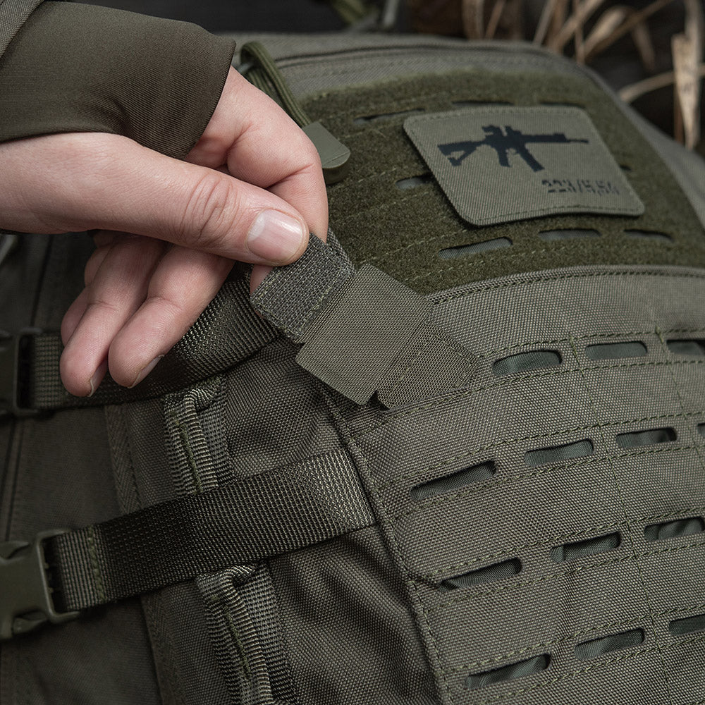 M-Tac нашивка Tiger Eyes Laser Cut (пара) Ranger Green