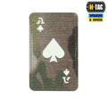 M-Tac нашивка Ace of Spades Laser Cut Multicam/GID
