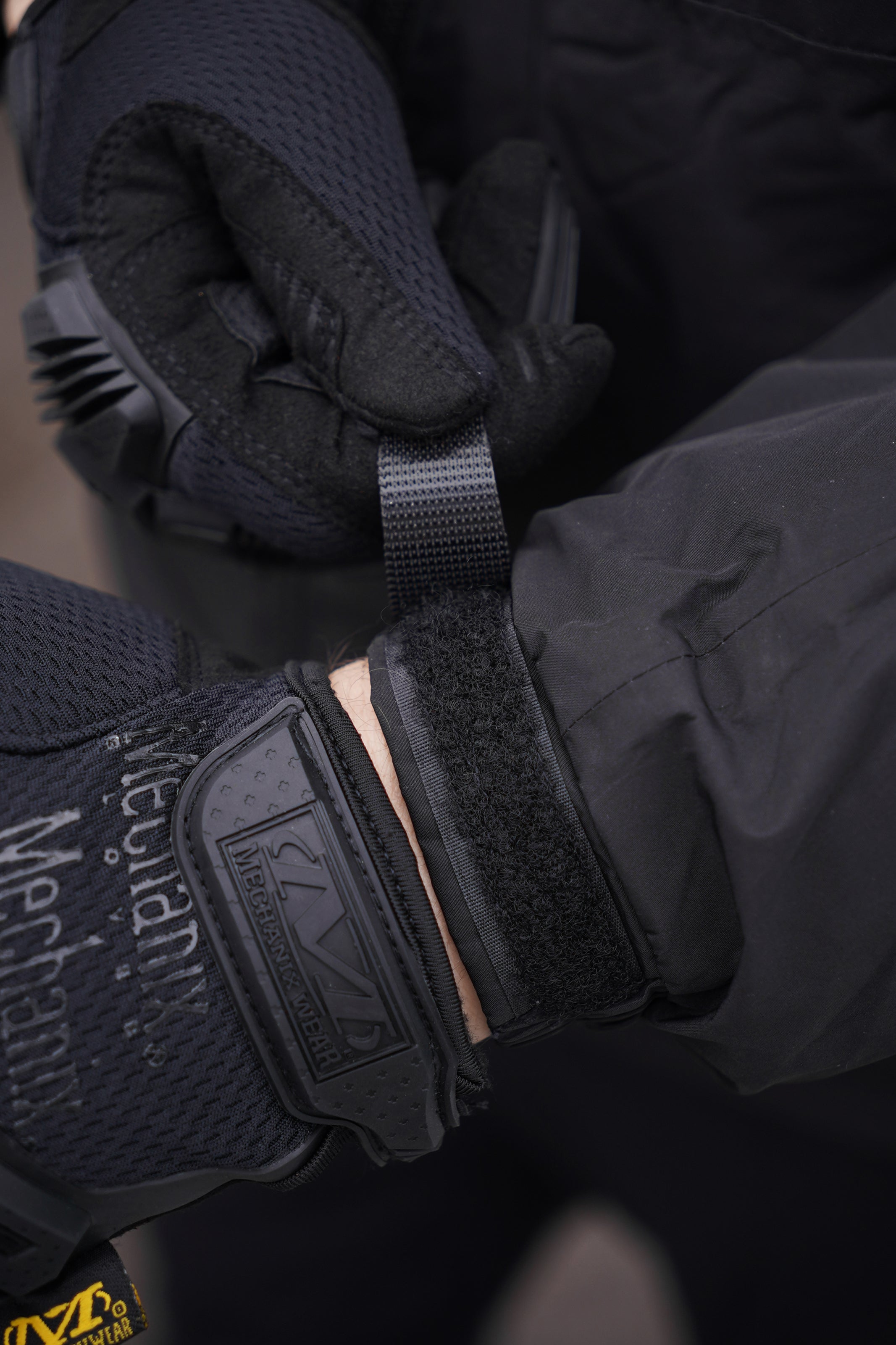 Чорна зимова утеплена тактична куртка Archon Husky Extreme Єврозима