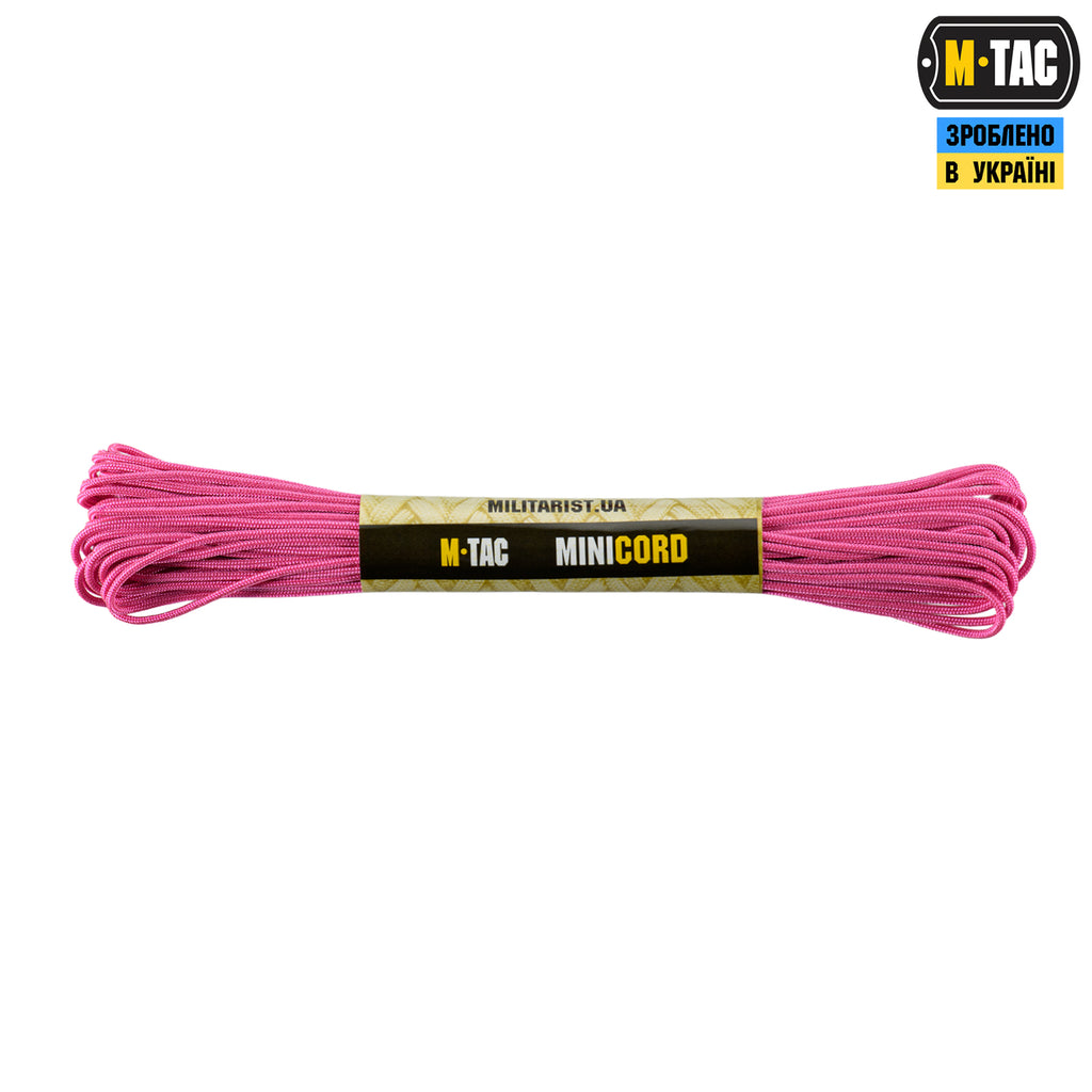 M-Tac паракорд Minicord Neon Pink 15м