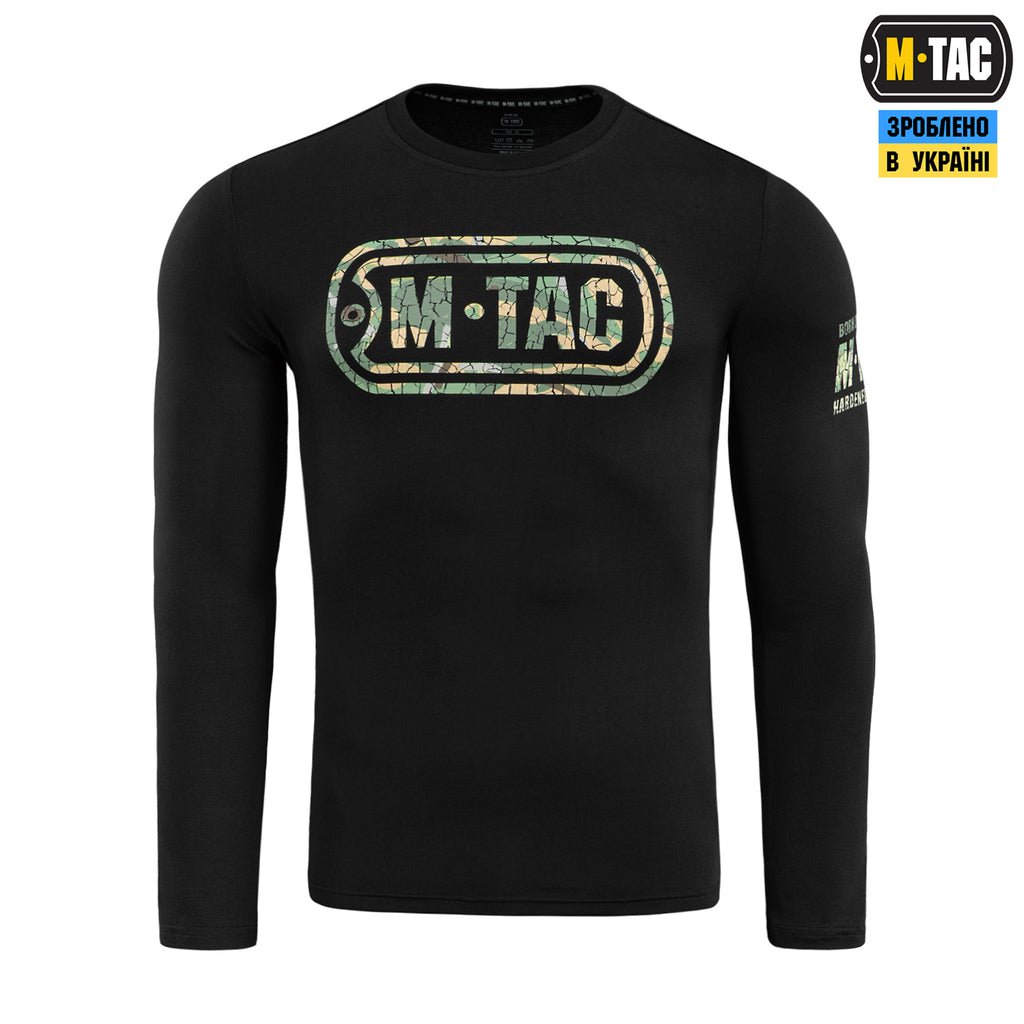 M-Tac футболка Logo довгий рукав Black