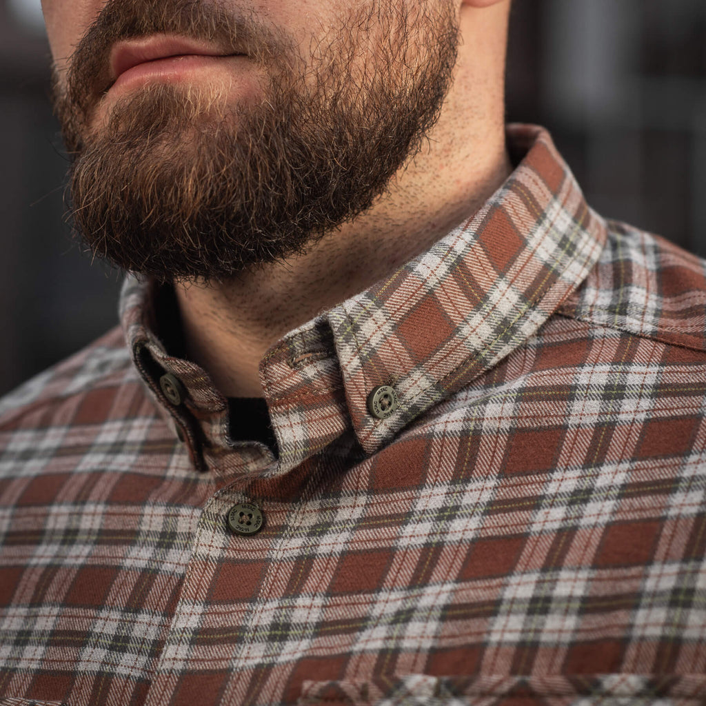 M-Tac сорочка Lumberjack Cotton Shirt Brown/Grey