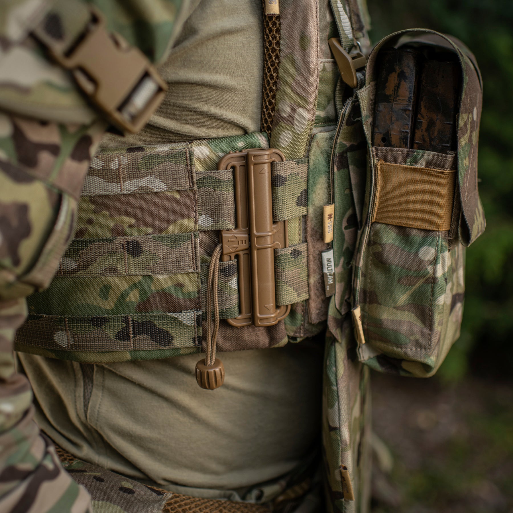 M-Tac камербанд з балістичними пакетами 2 клас для Cuirass Elite Multicam
