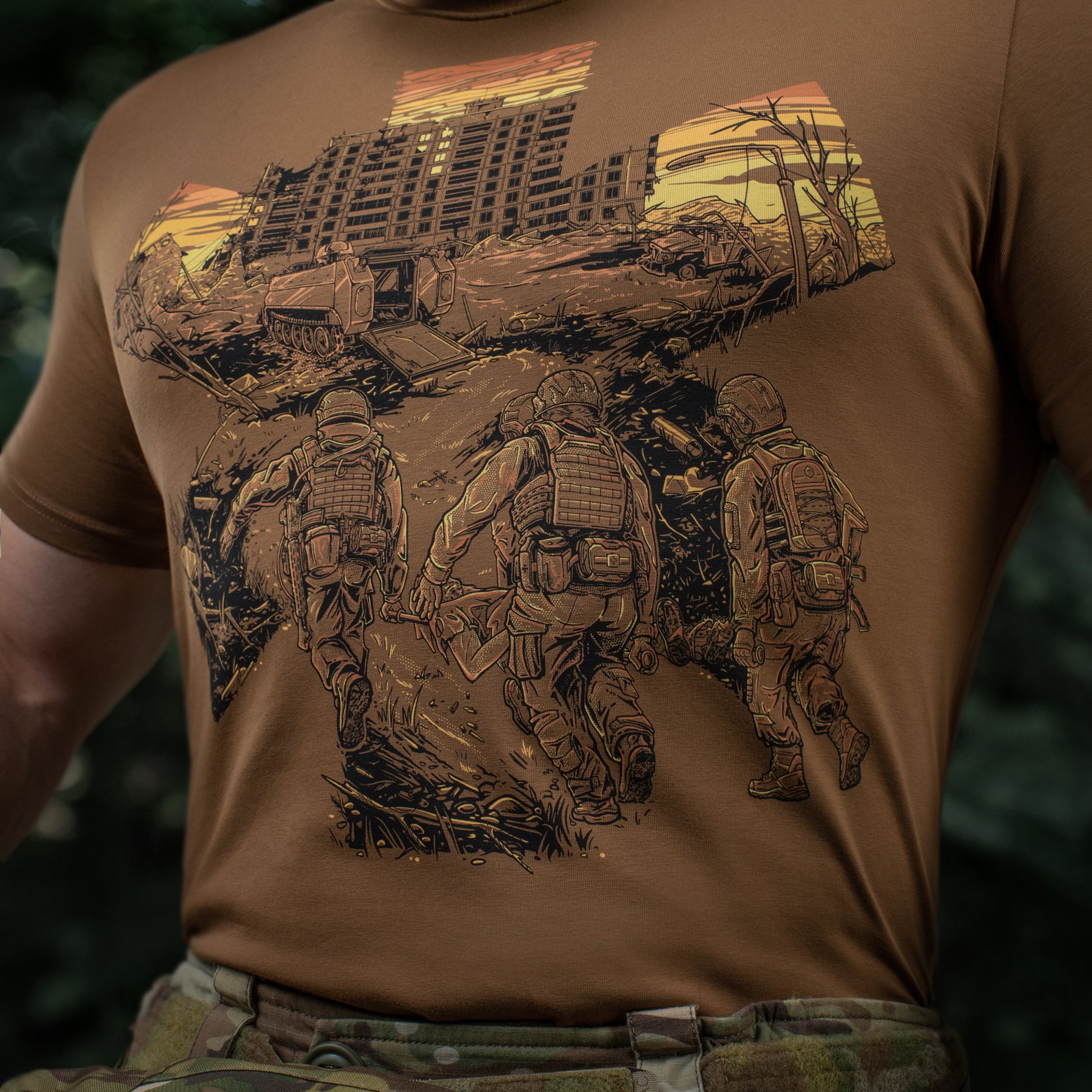 M-Tac футболка EVAC Coyote Brown