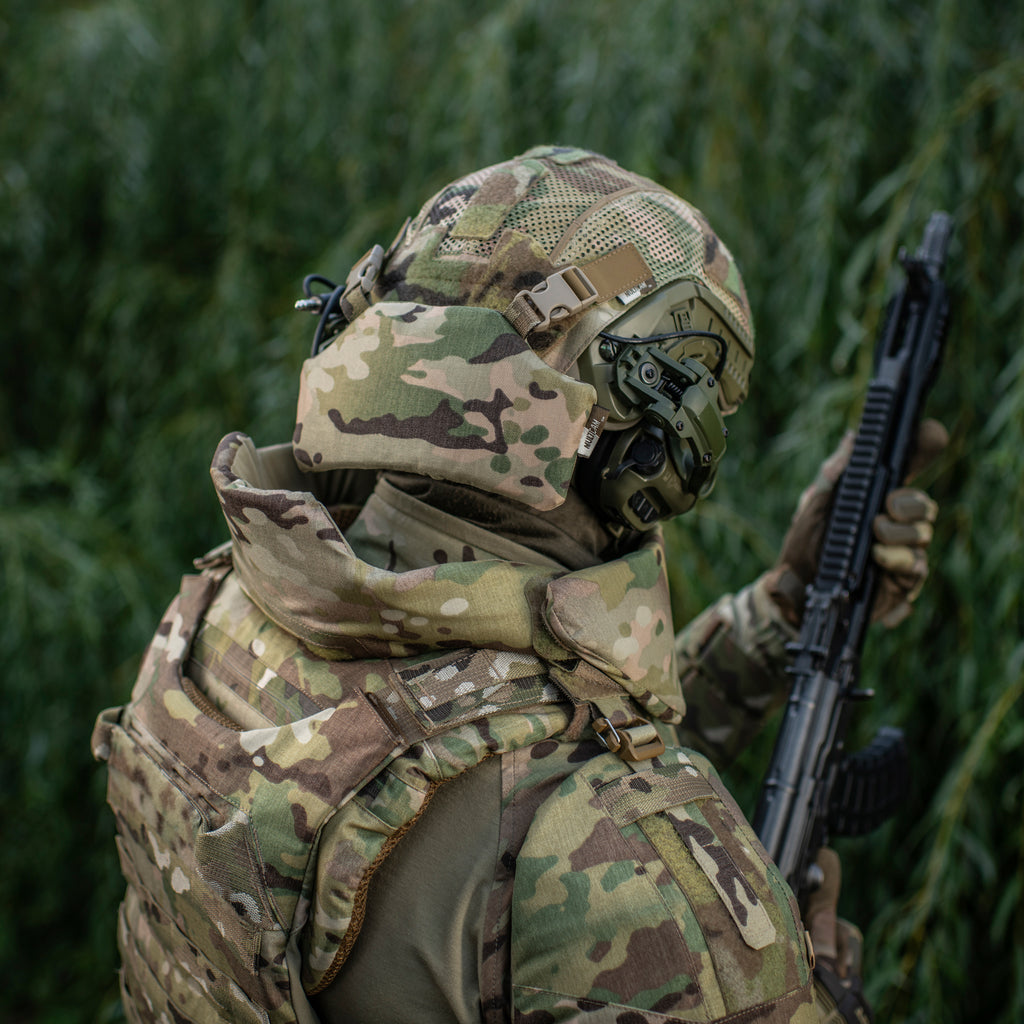 M-Tac Балістичний захист потилиці з кріпленням на шолом 1 класс захисту Multicam