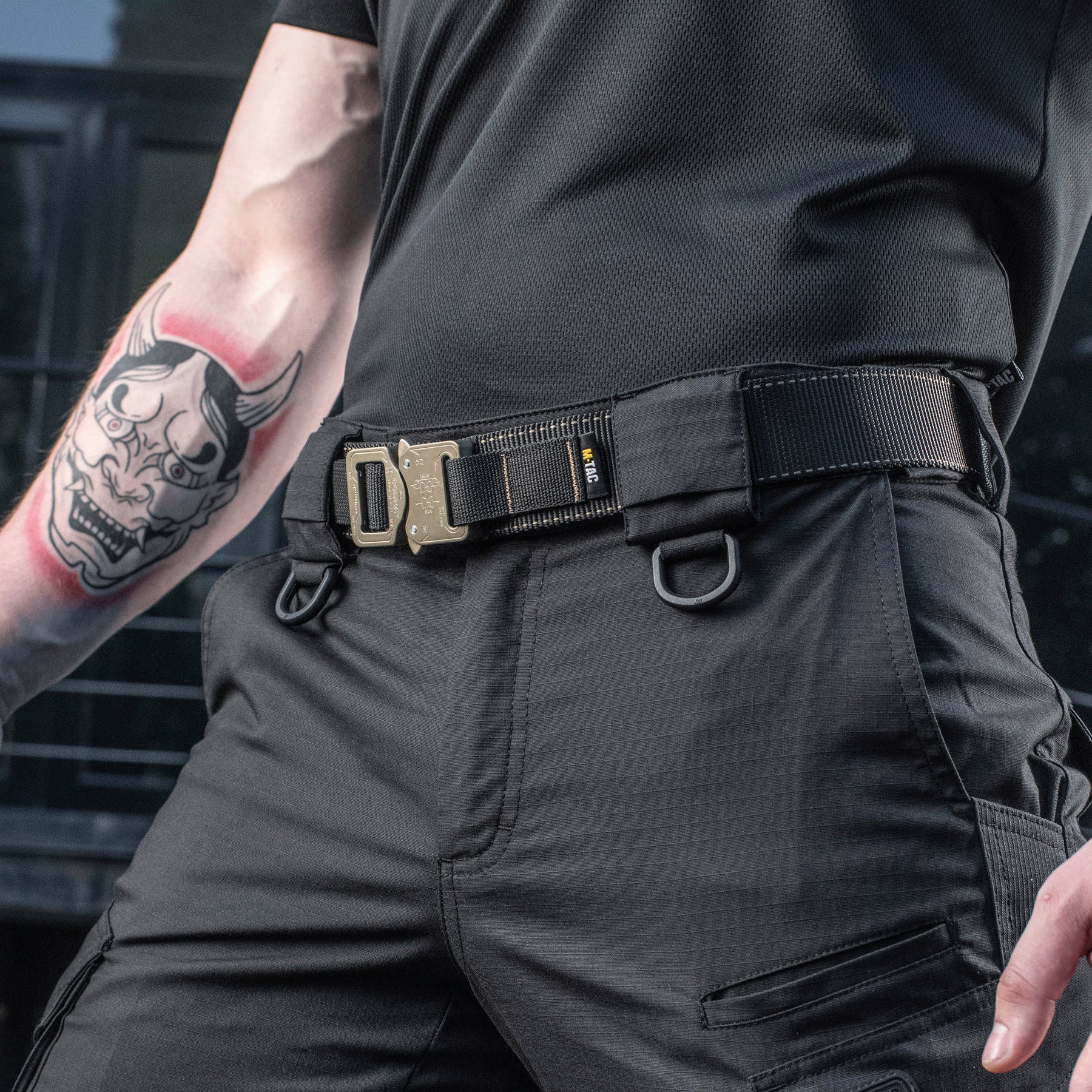 M-Tac ремінь Cobra Buckle Belt Black