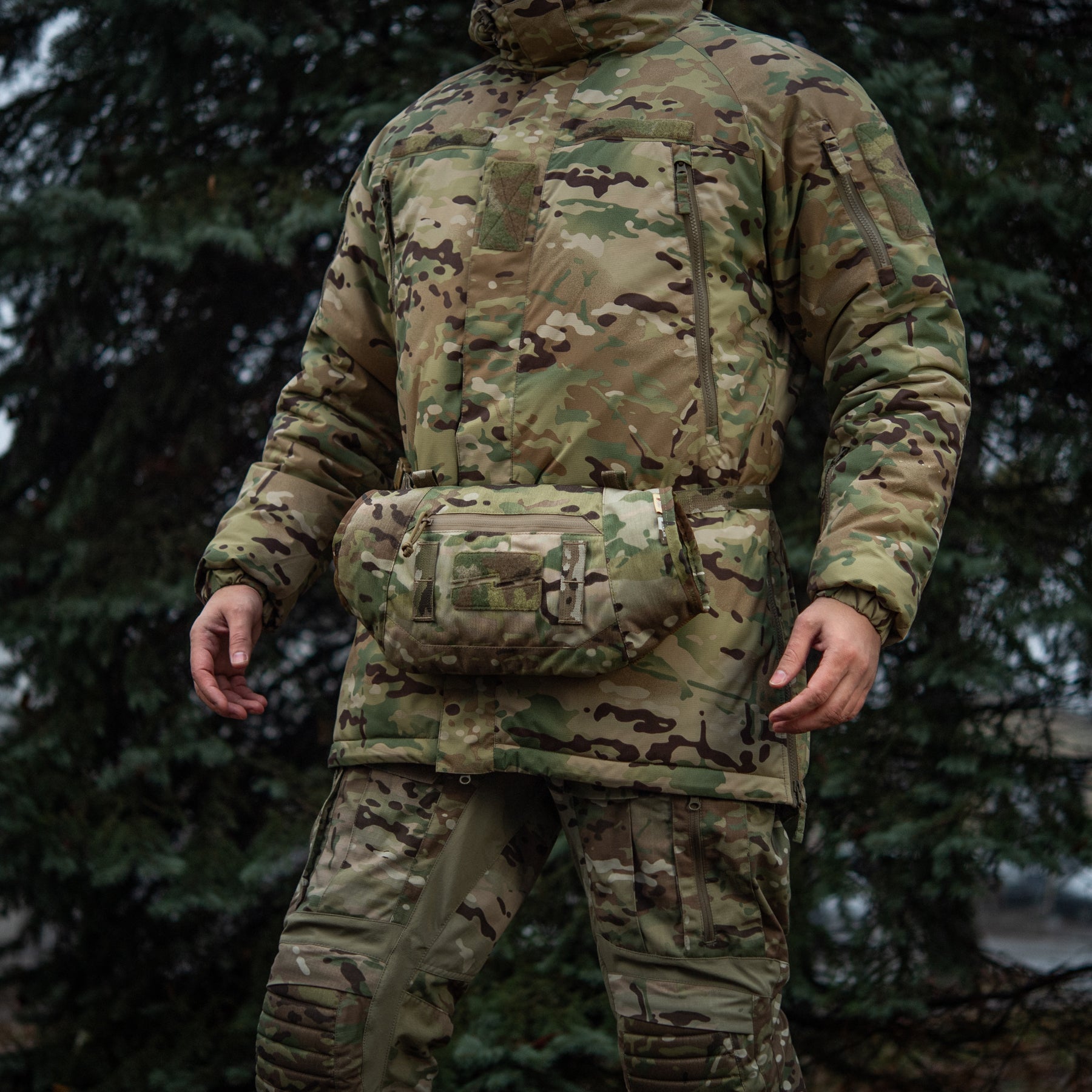 M-Tac муфта тактична Elite Multicam