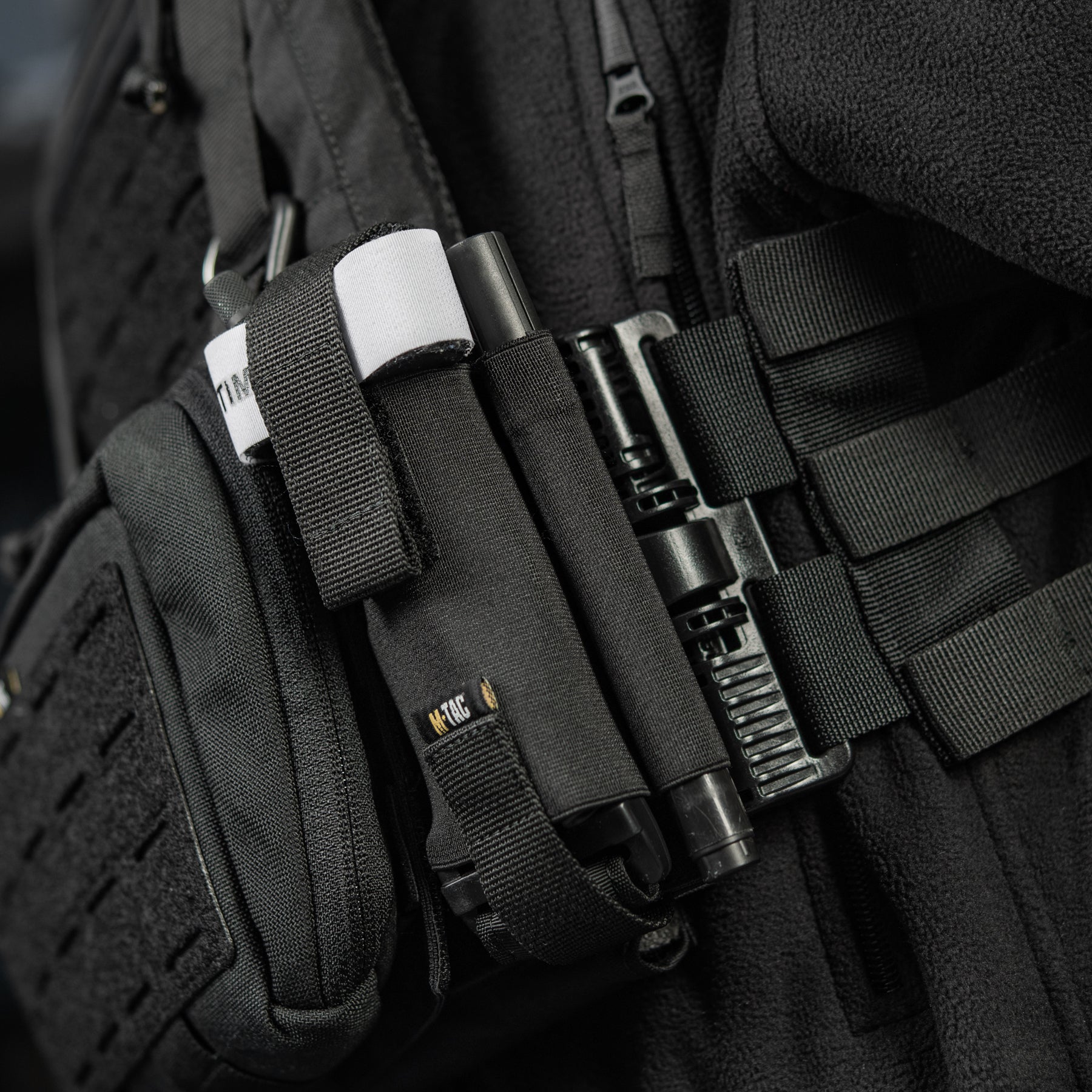 M-Tac підсумок для турнікета еластичний на липучці Gen.III Black