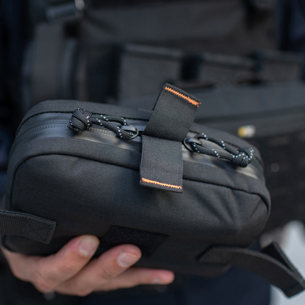 M-Tac підсумок медичний горизонтальний Large Elite Black
