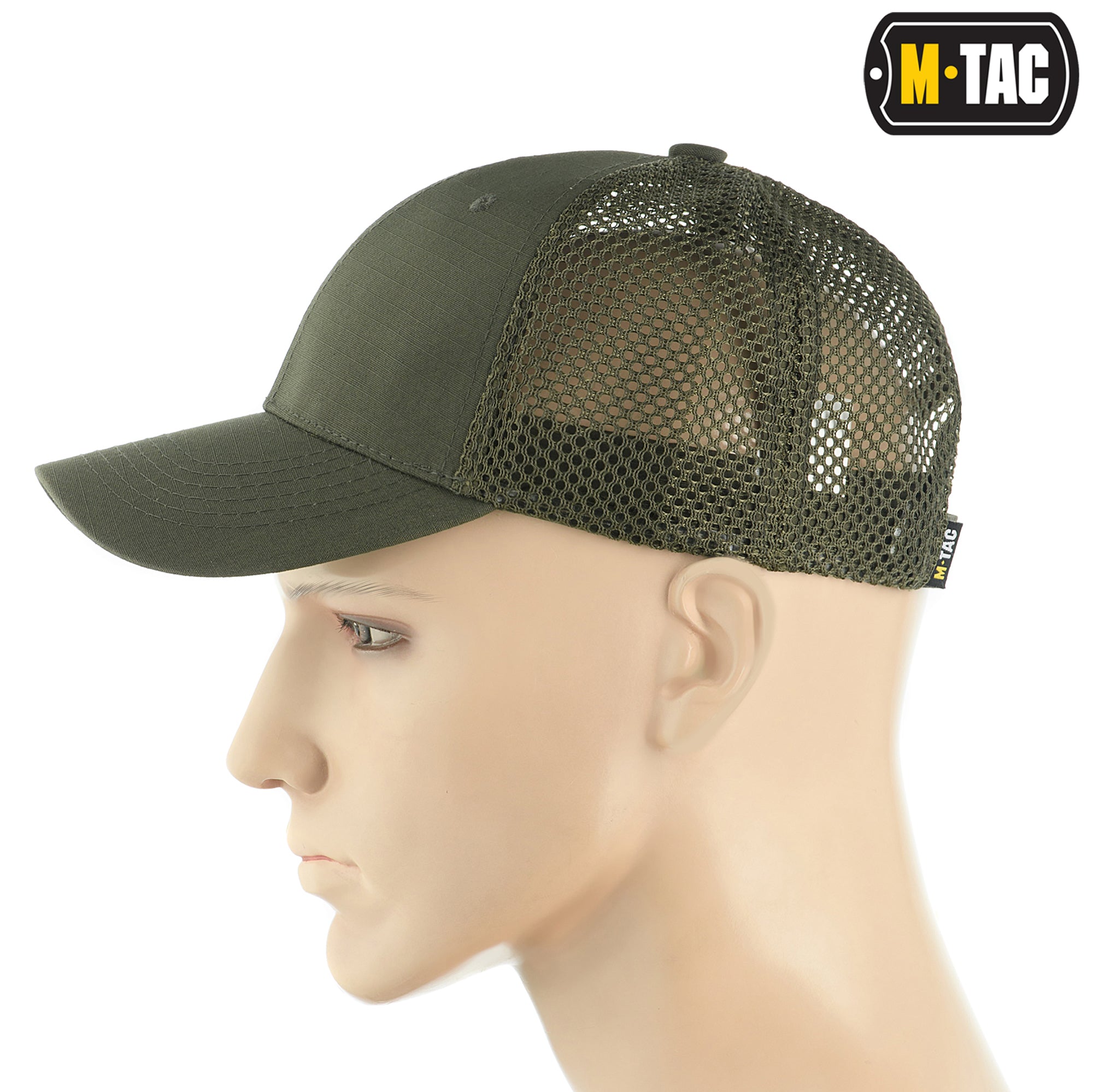 M-Tac бейсболка з сіткою Flex ріп-стоп Army Olive