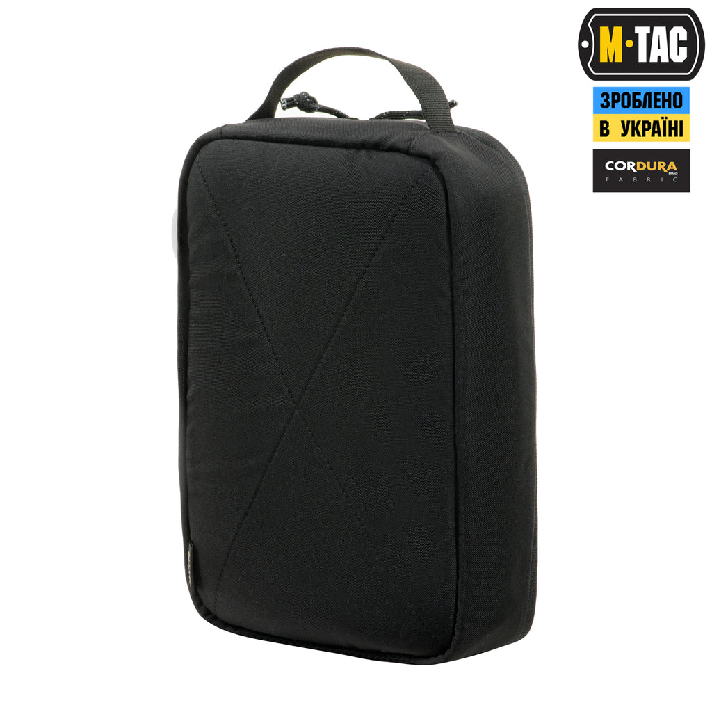 M-Tac органайзер утилітарний прозорий Elite Large Gen.II Black