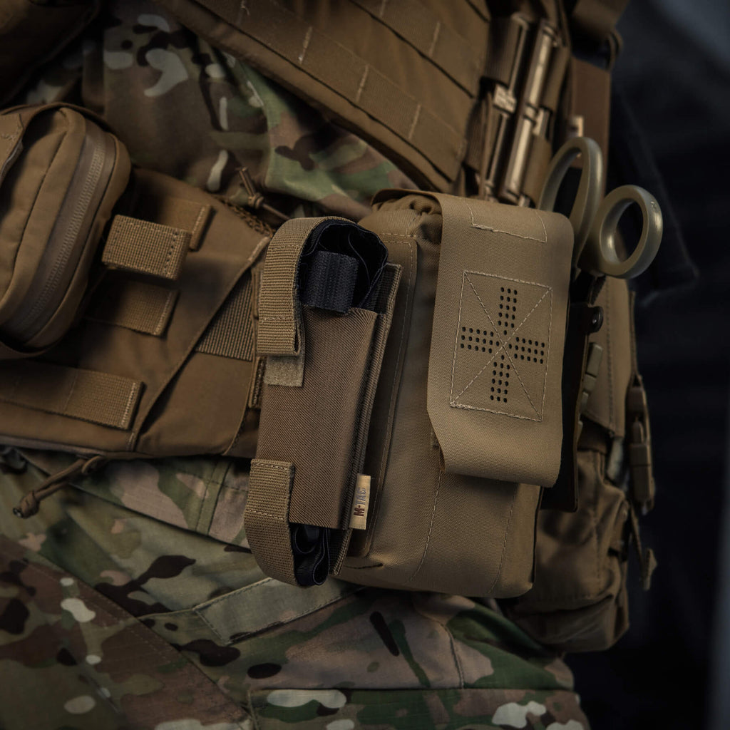 M-Tac підсумок медичний вертикальний Small Gen.II Elite Coyote