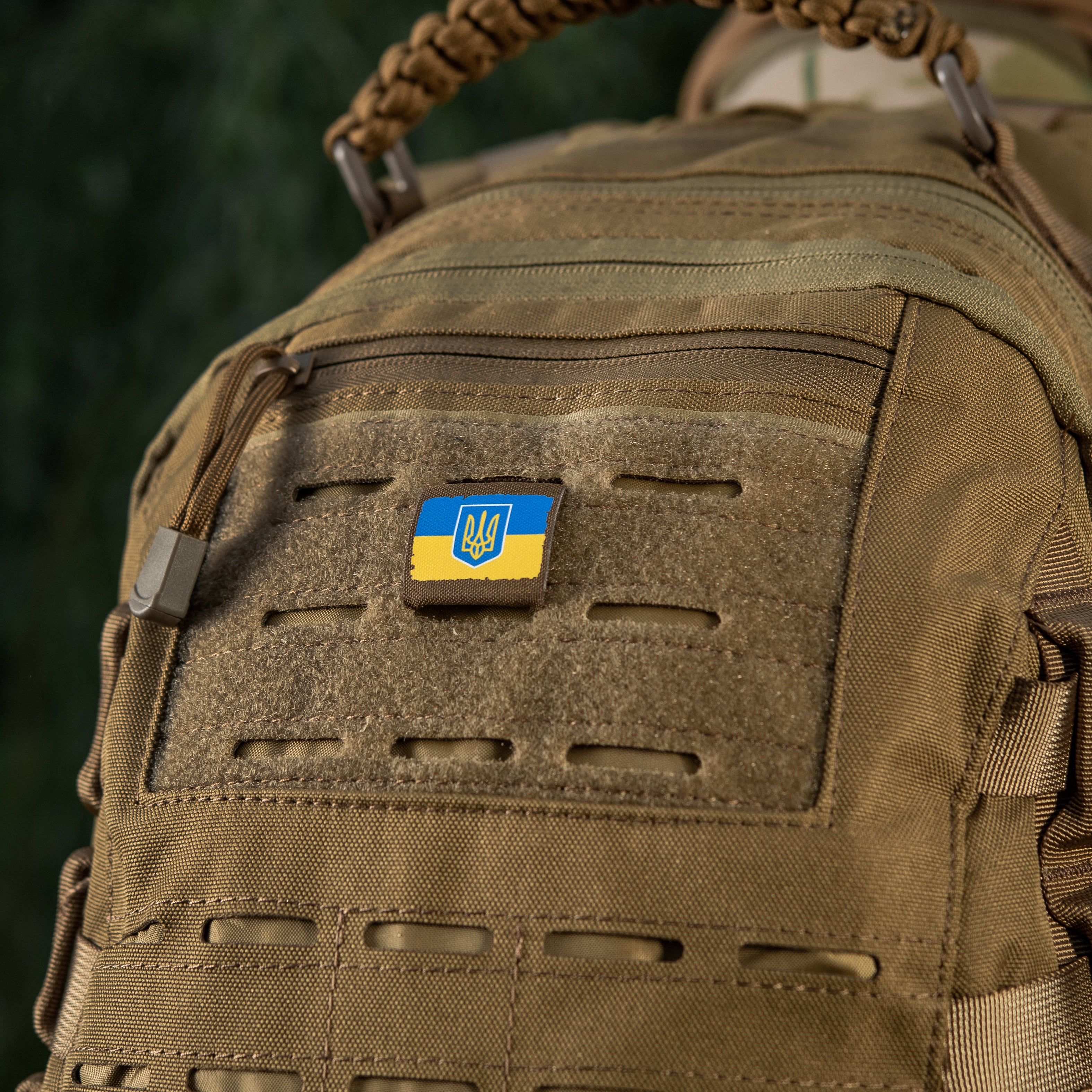 M-Tac MOLLE Patch Прапор України з гербом Full Color/Coyote