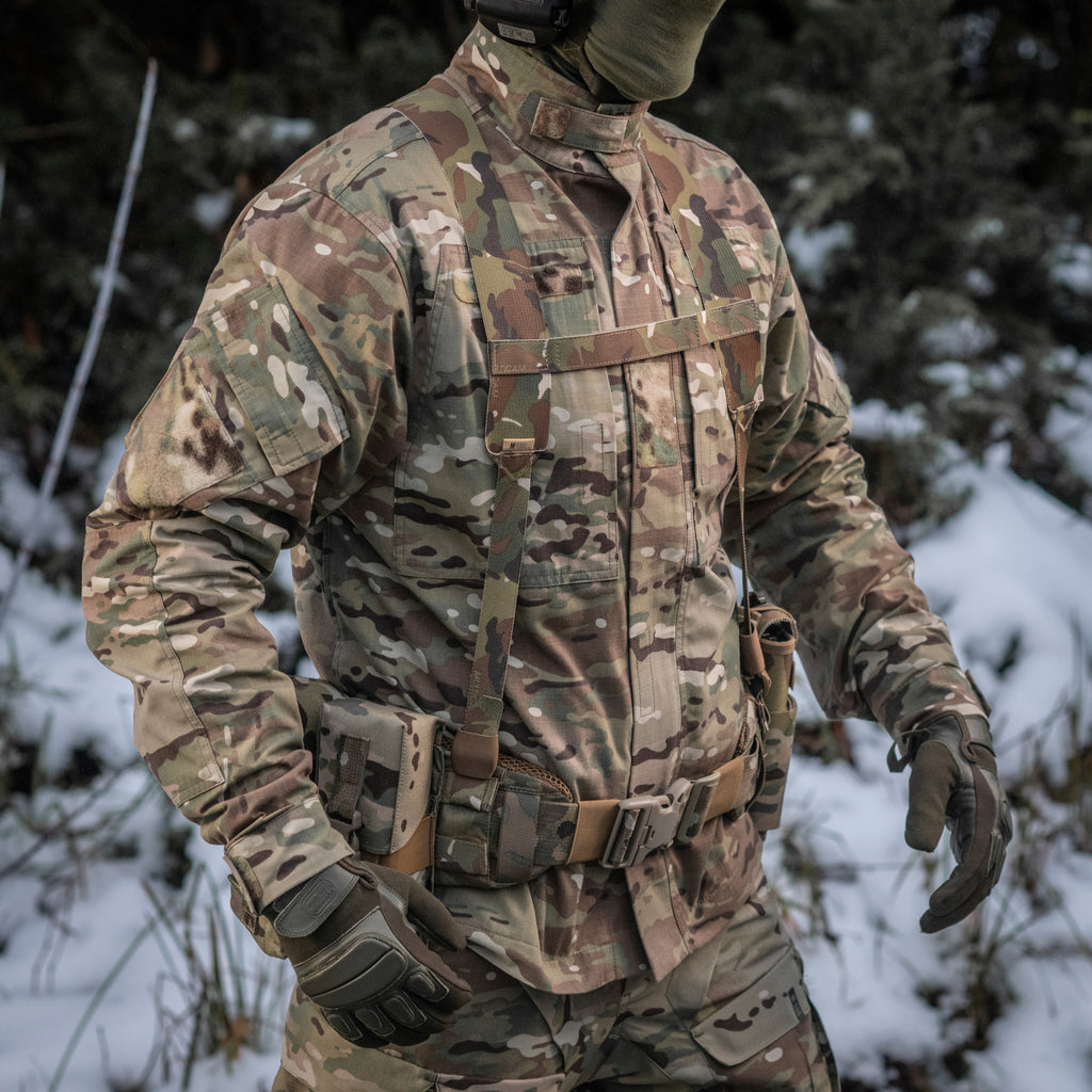 M-Tac ремені плечові для тактичного пояса Elite Multicam
