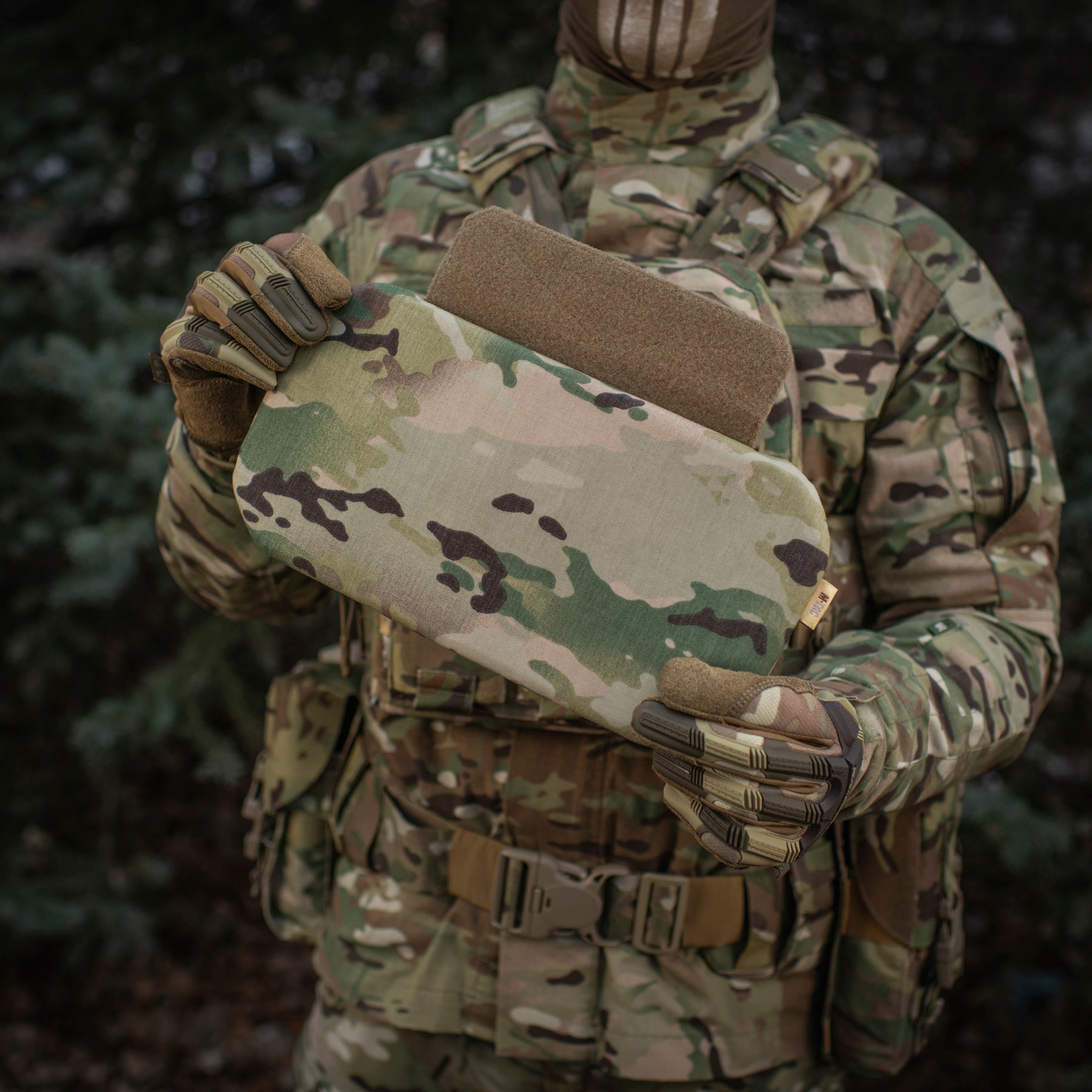 M-Tac захист попереку з балістичним пакетом 1А X-Large для Cuirass QRS Multicam