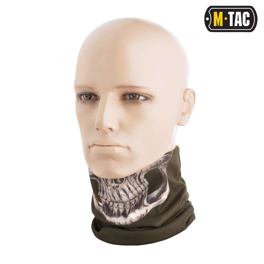 M-Tac шарф-труба полегшенний Reaper Skull Olive