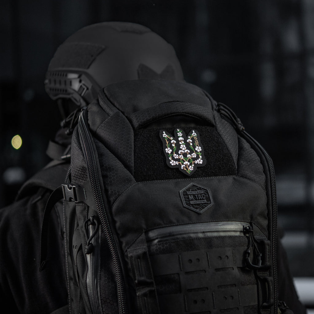 M-Tac нашивка Бавовна (вишивка) Black