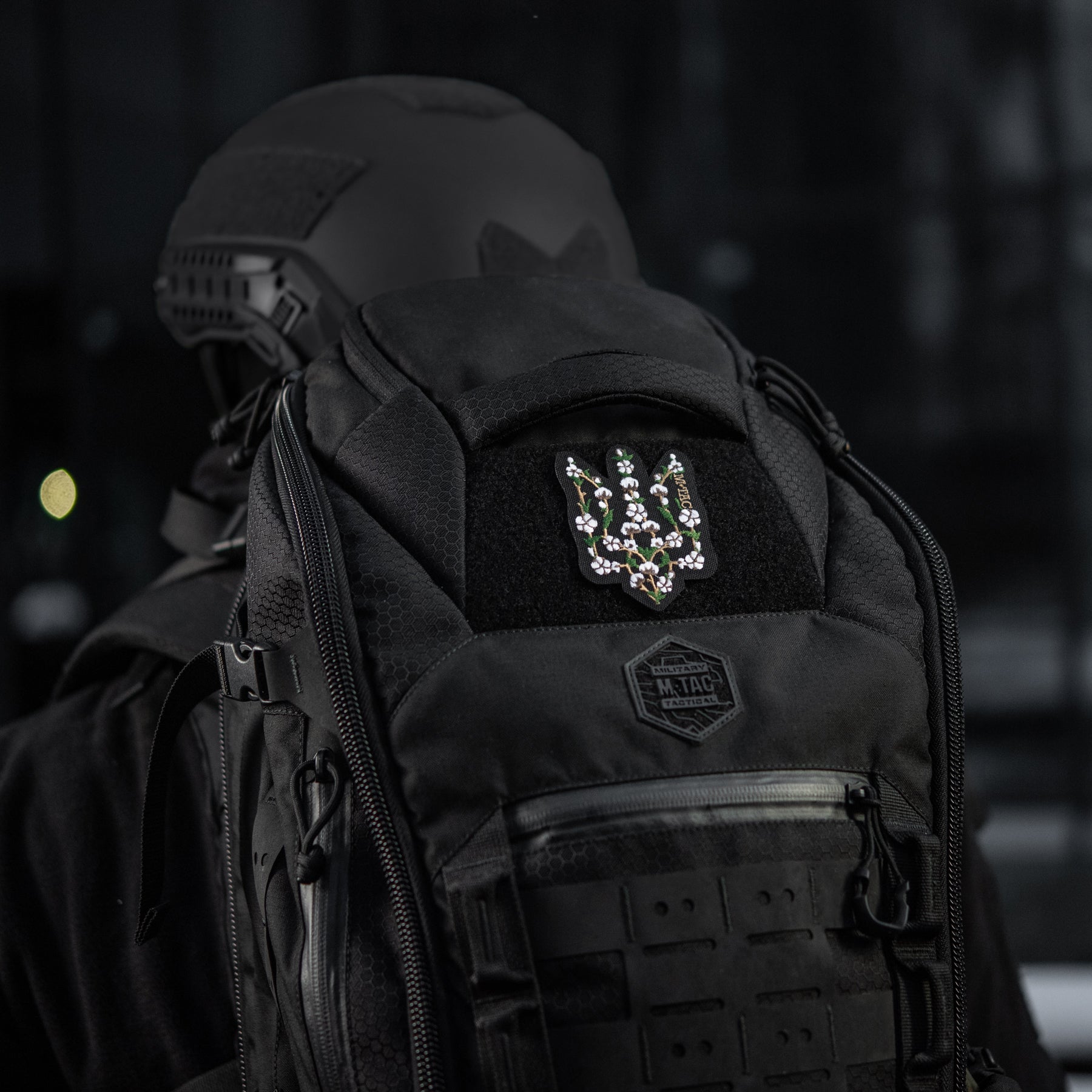 M-Tac нашивка Бавовна (вишивка) Black