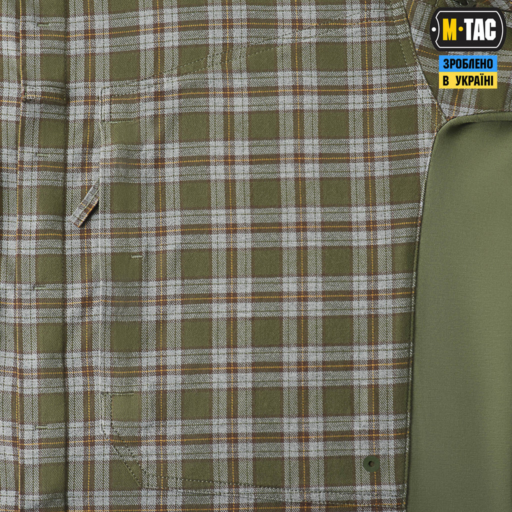 M-Tac сорочка Tactical Cotton Shirt Olive/Grey