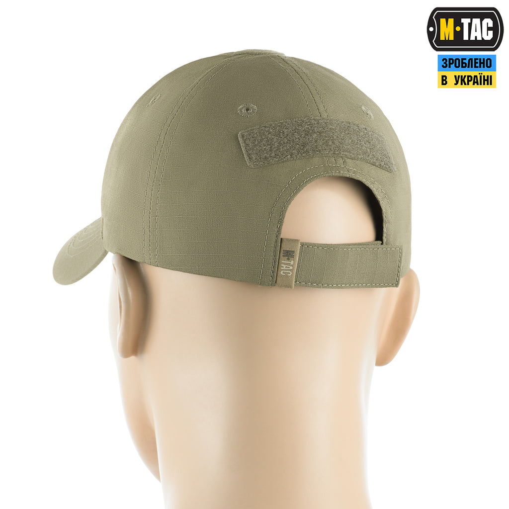 M-Tac бейсболка тактична Elite Flex ріп-стоп Tan