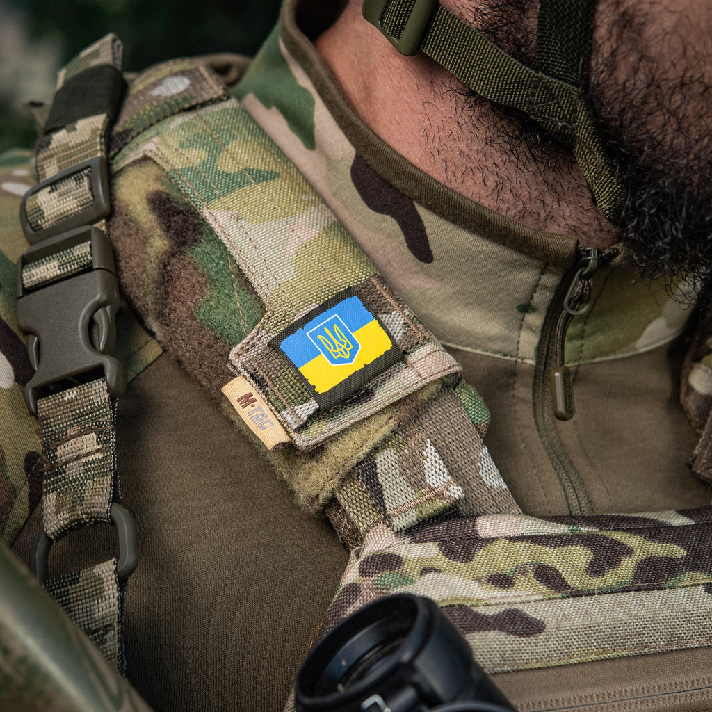 M-Tac MOLLE Patch Прапор України з гербом Full Color/Ranger Green