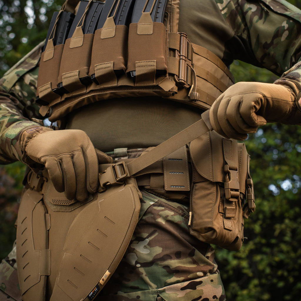 M-Tac Балістичний захист паху Groin Protection GEN.II 2 клас захисту (FMS) Coyote