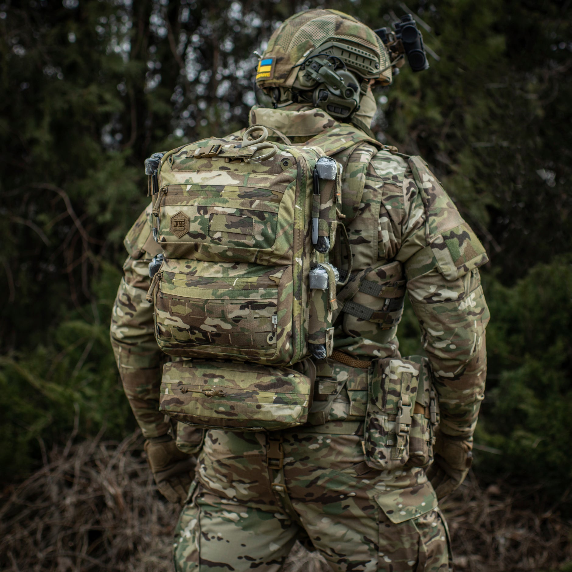 M-Tac наплічник бойового медика Elite Multicam