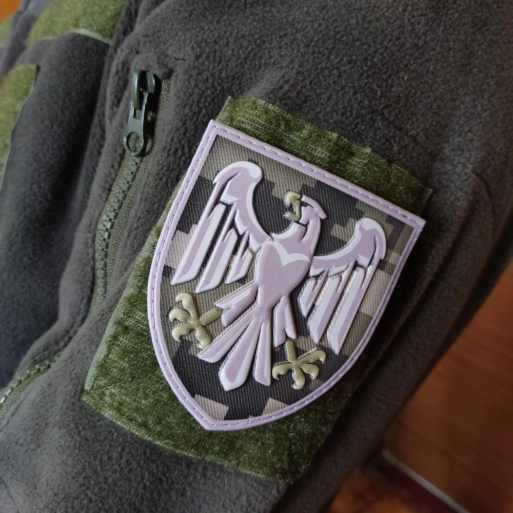 Шеврон ПВХ 82 окрема десантно-штурмова бригада ЗСУ піксель