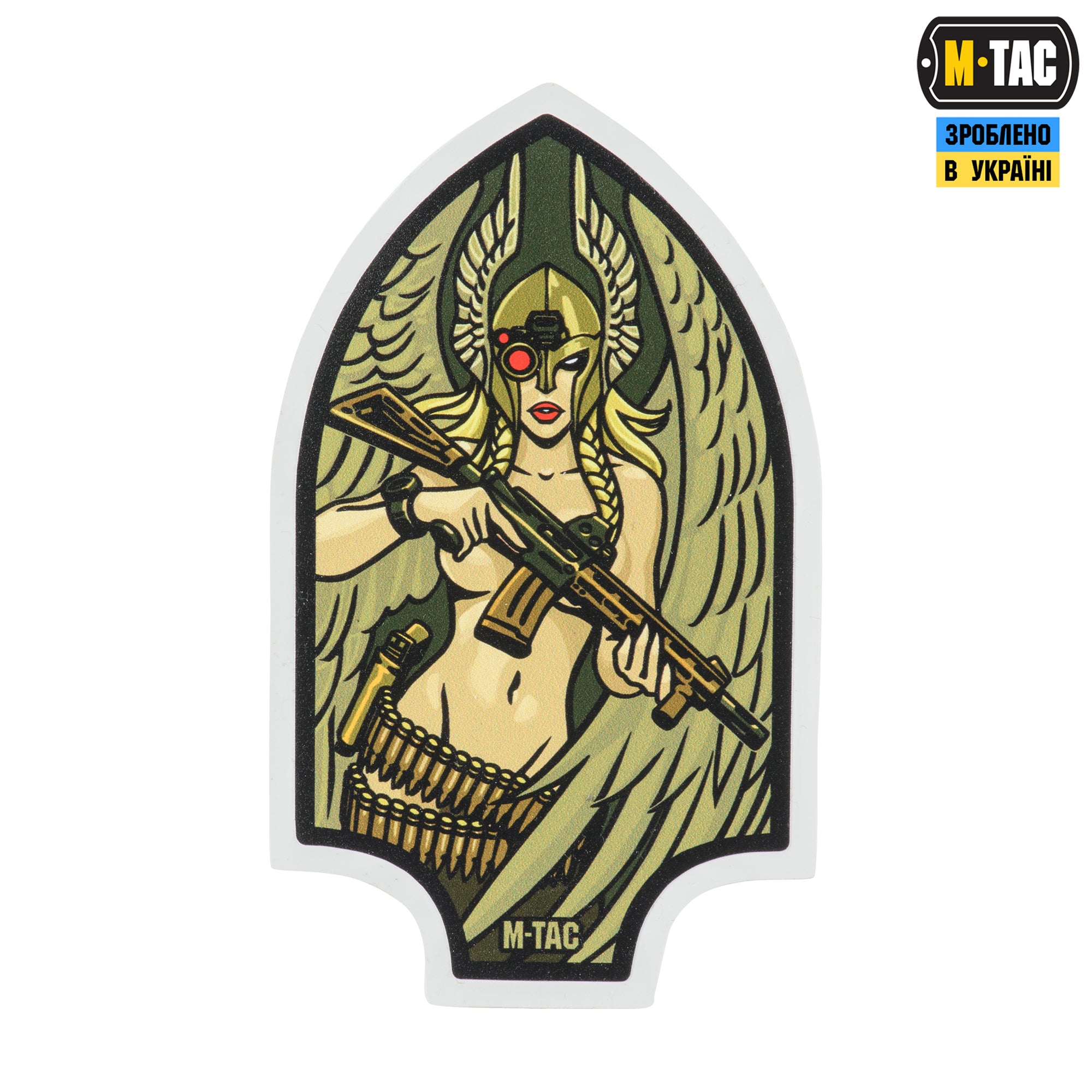 M-Tac наклейка Valkyrie Ranger Green