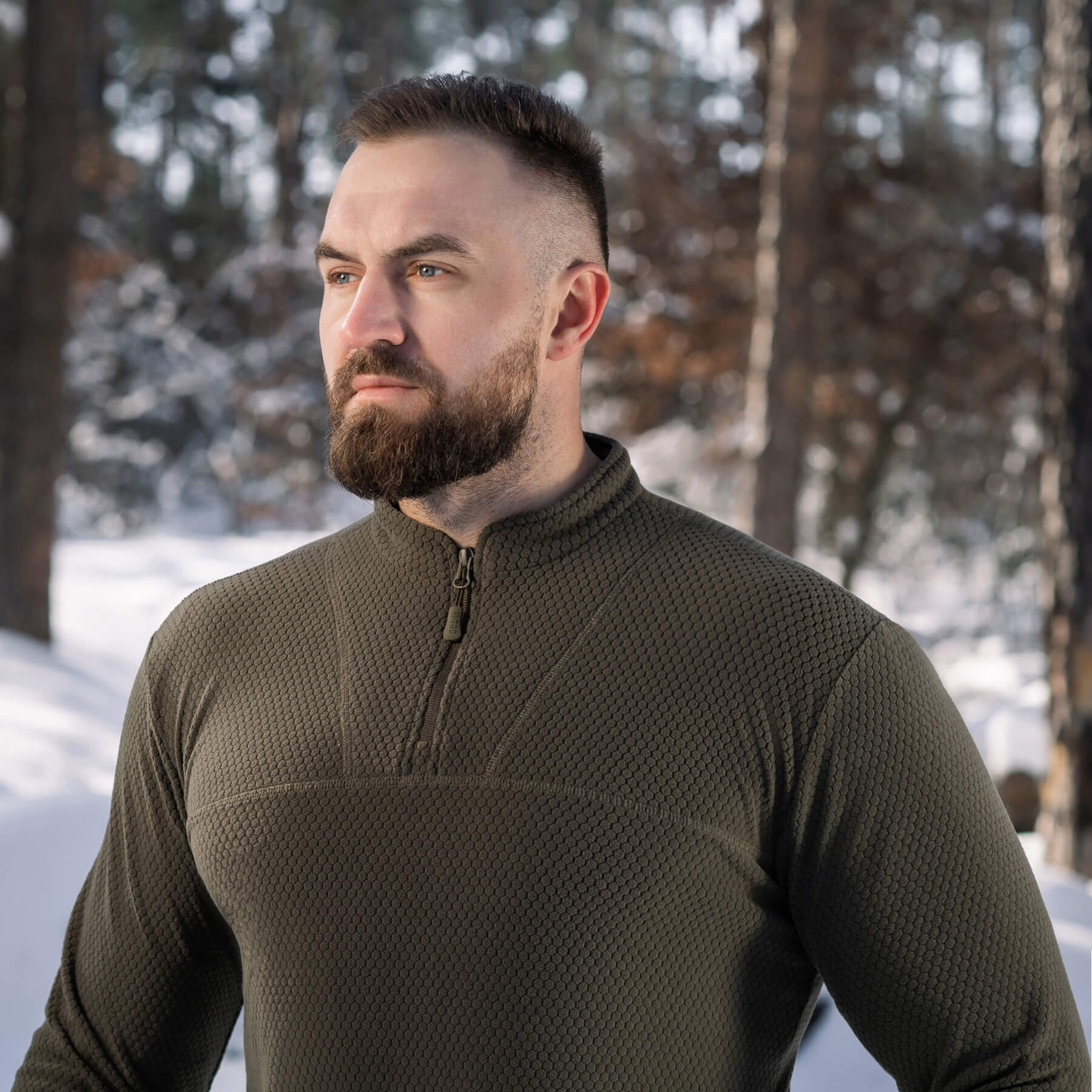M-Tac термосорочка фліс Delta Level 2 Hex Dark Olive