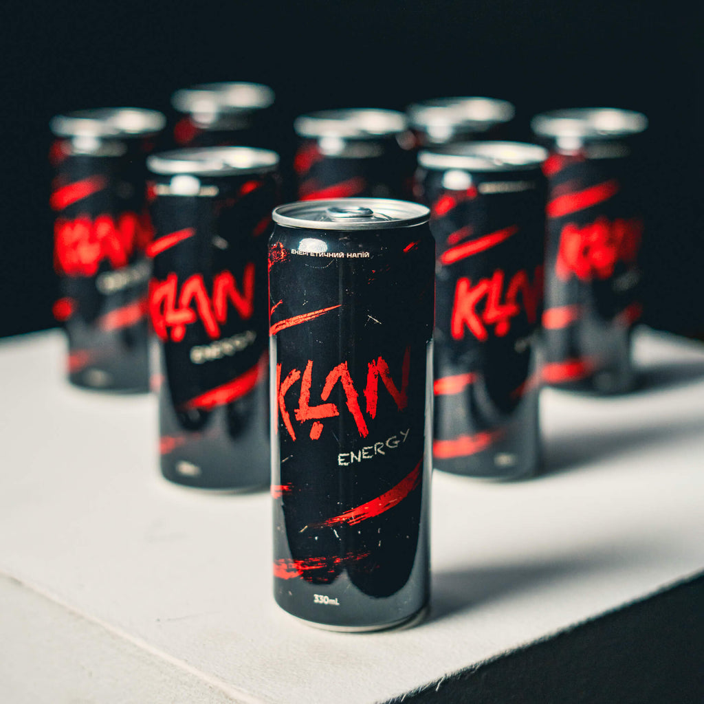 Напій енергетичний Klan Energy, безалкогольний сильногазований 0,33л