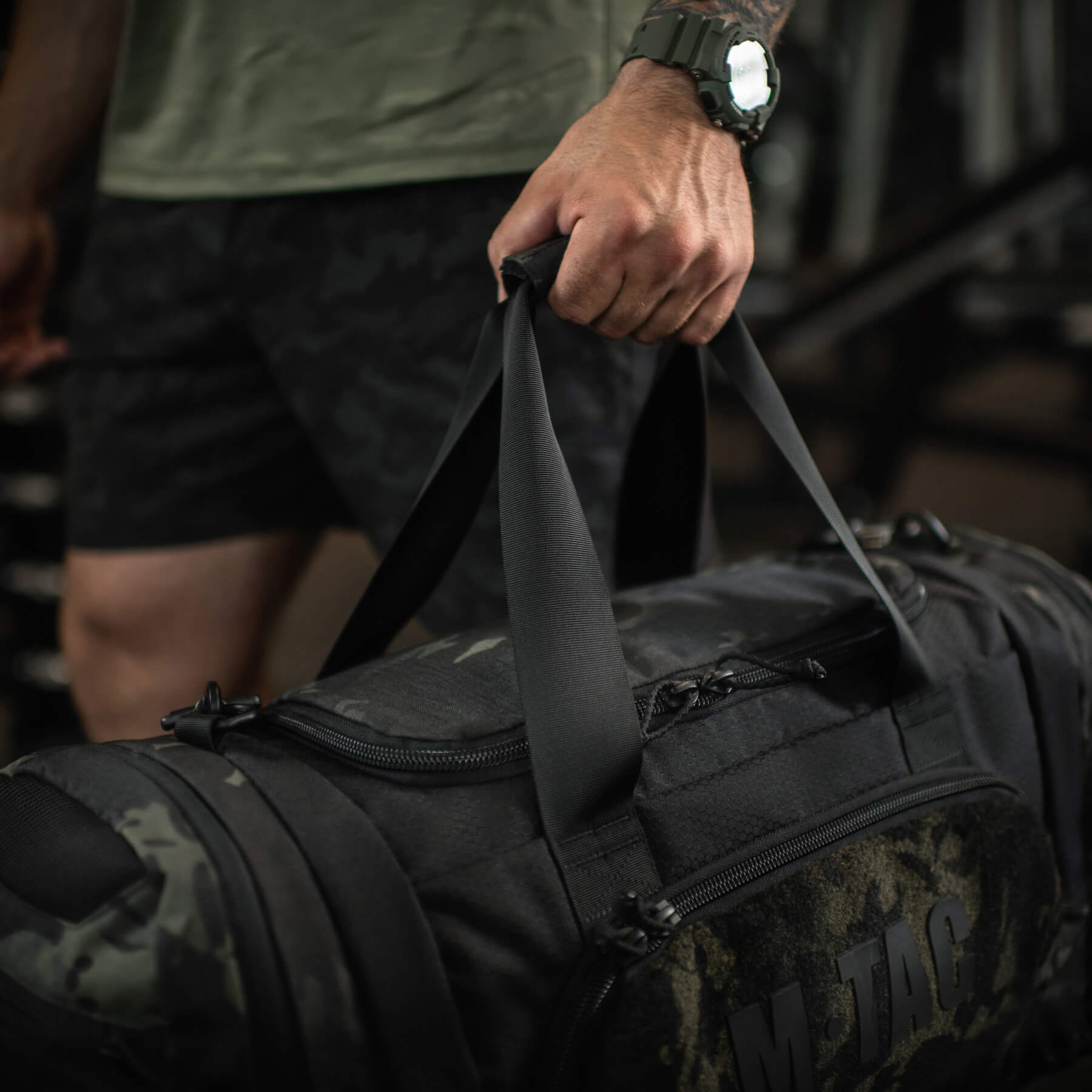 M-Tac сумка-баул Sport 45л Elite Multicam Black