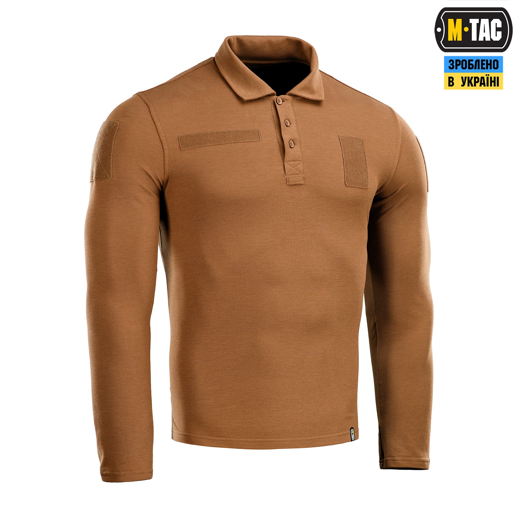 M-Tac поло тактичне довгий рукав 65/35 Coyote Brown