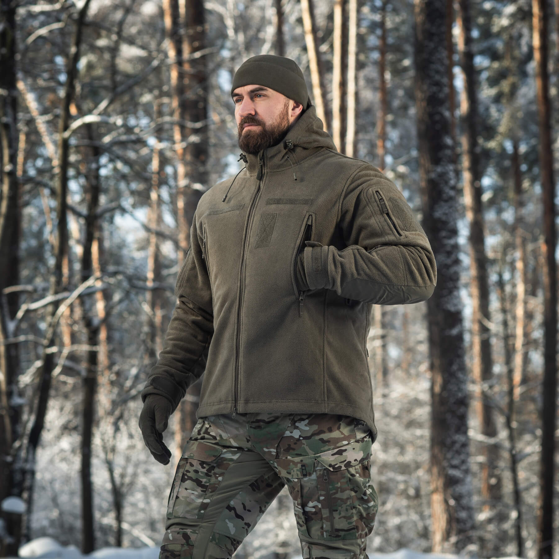 M-Tac куртка флісова Windblock Division Gen.III Dark Olive