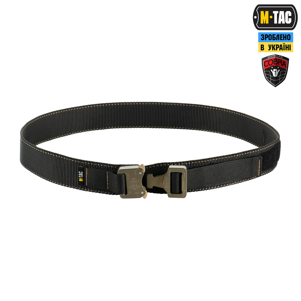 M-Tac ремінь Cobra Buckle Belt Black