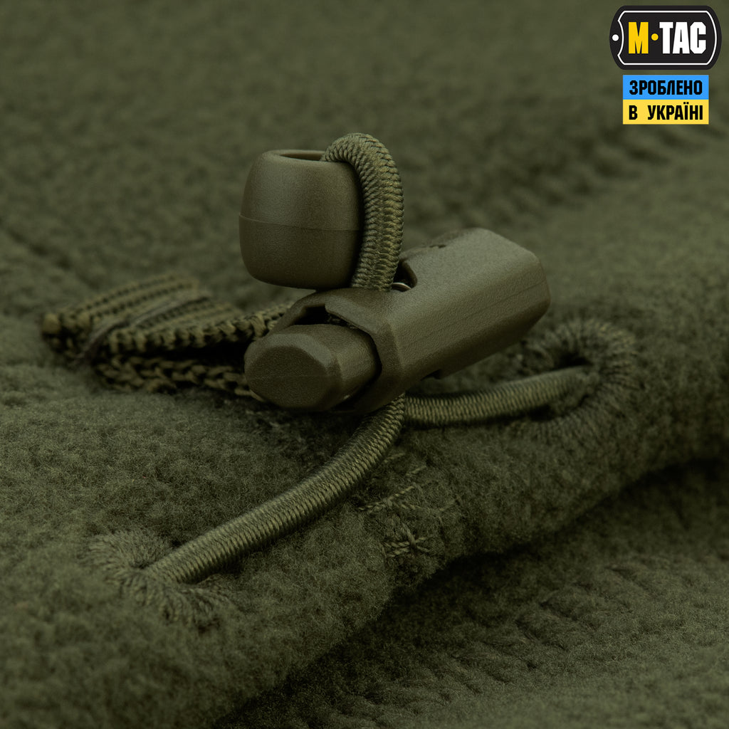 M-Tac шарф-труба Elite короткий з затяжкою фліс (320г/м2) Army Olive
