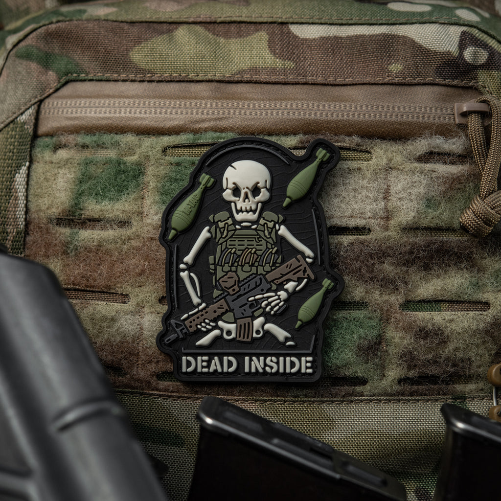 M-Tac нашивка Dead Inside Black/Olive