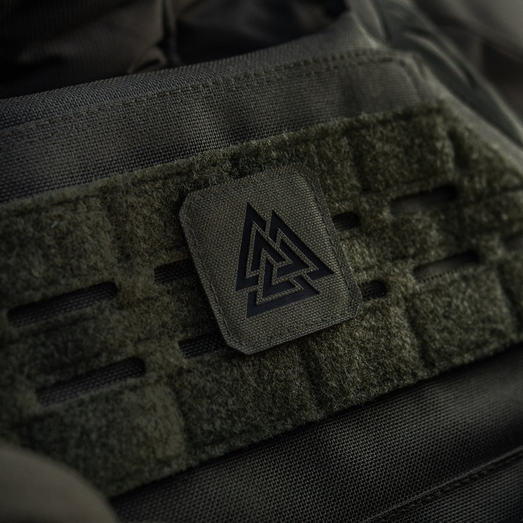 M-Tac нашивка Валькнут Laser Cut Ranger Green/Black
