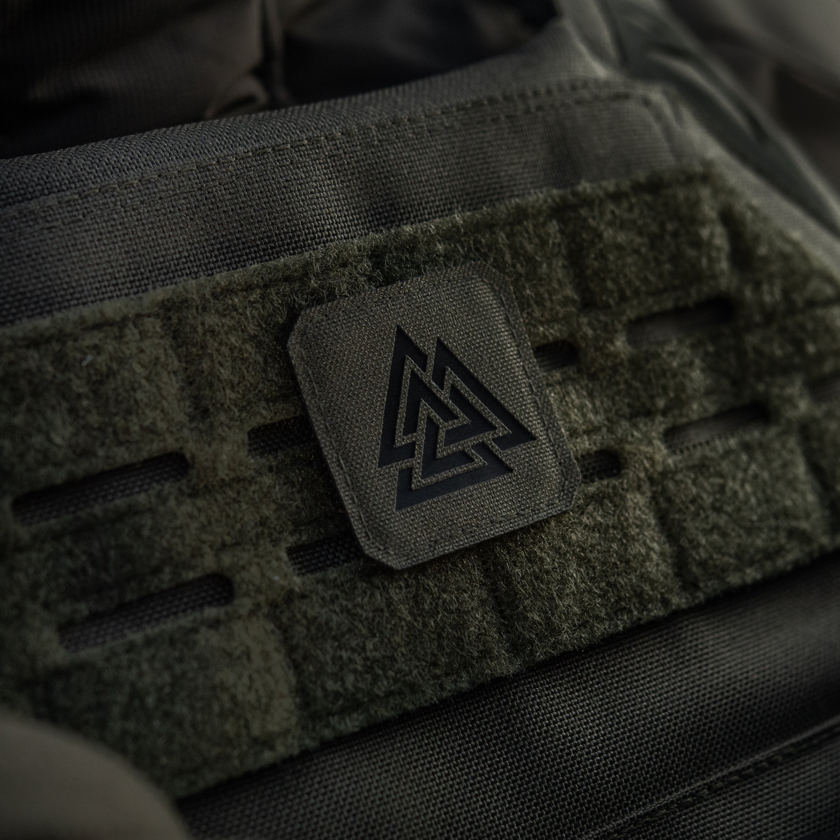 M-Tac нашивка Валькнут Laser Cut Ranger Green/Black