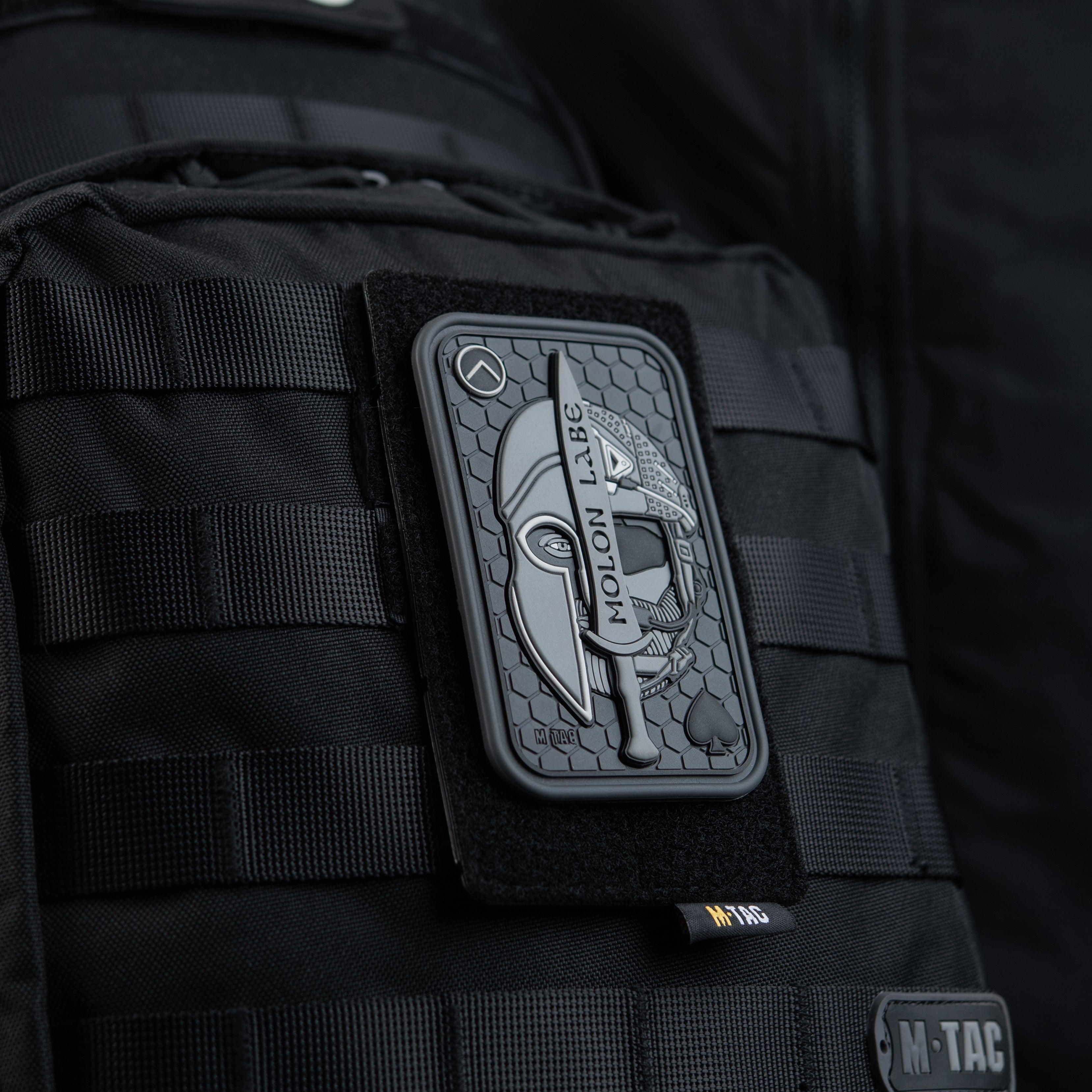 M-Tac панель для нашивок на MOLLE 80x135 Black