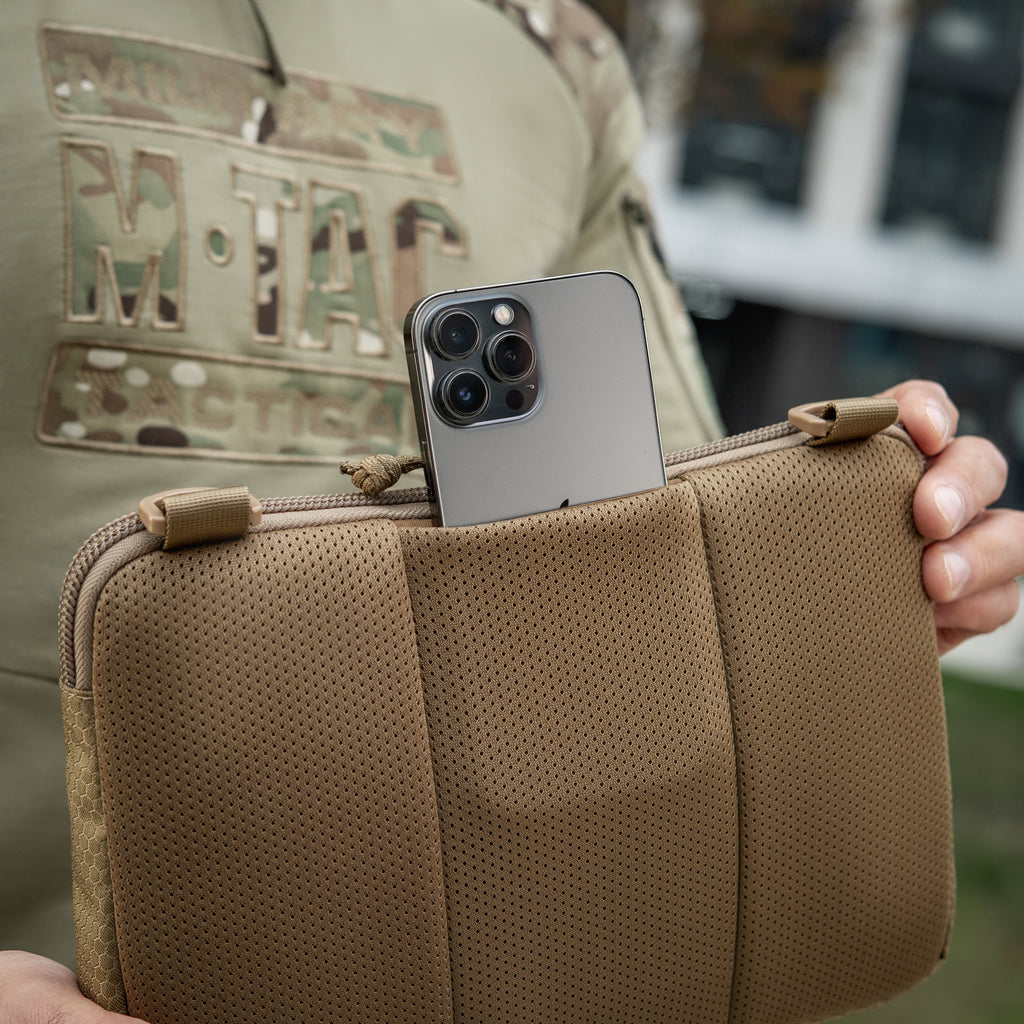 M-Tac сумка Admin Bag Medium Elite з липучкою Hex Coyote